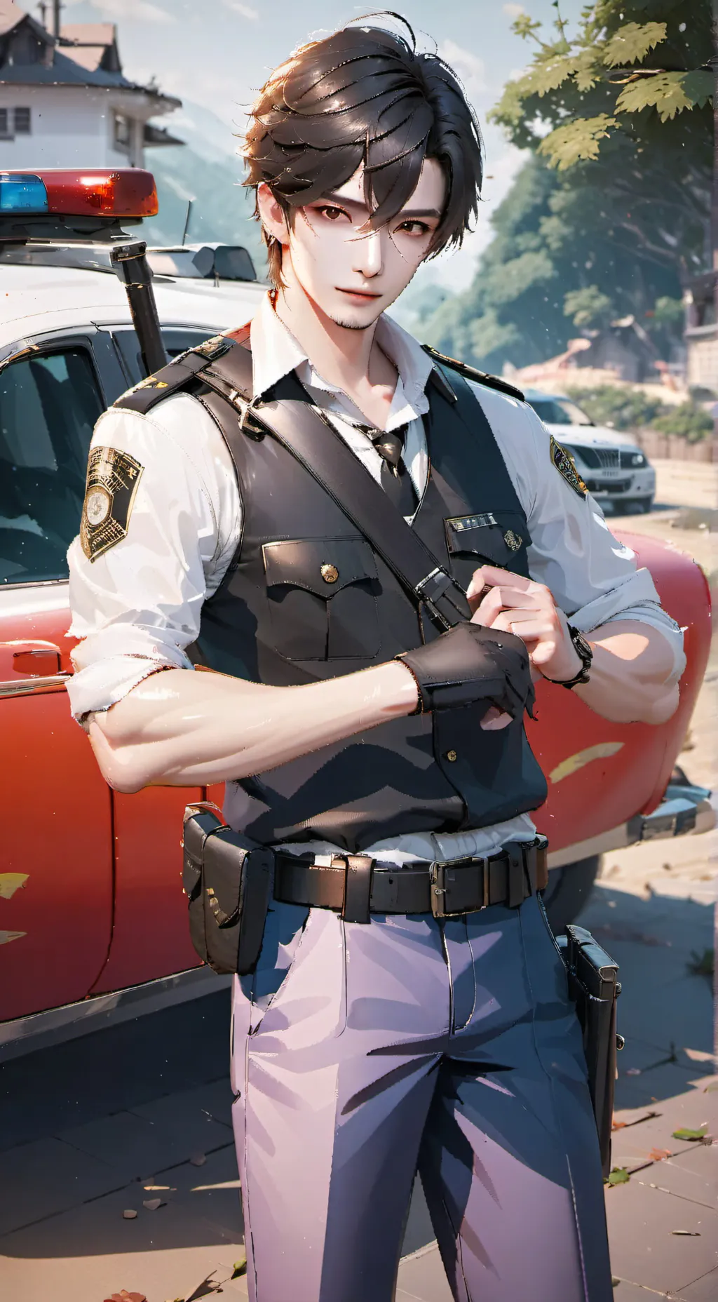 ai character: Felix  background