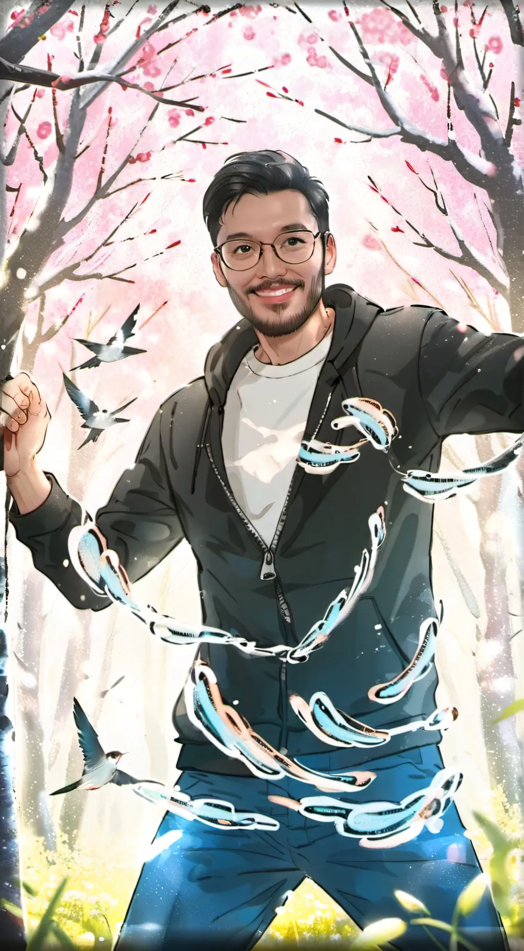 ai character: mon bébé  background