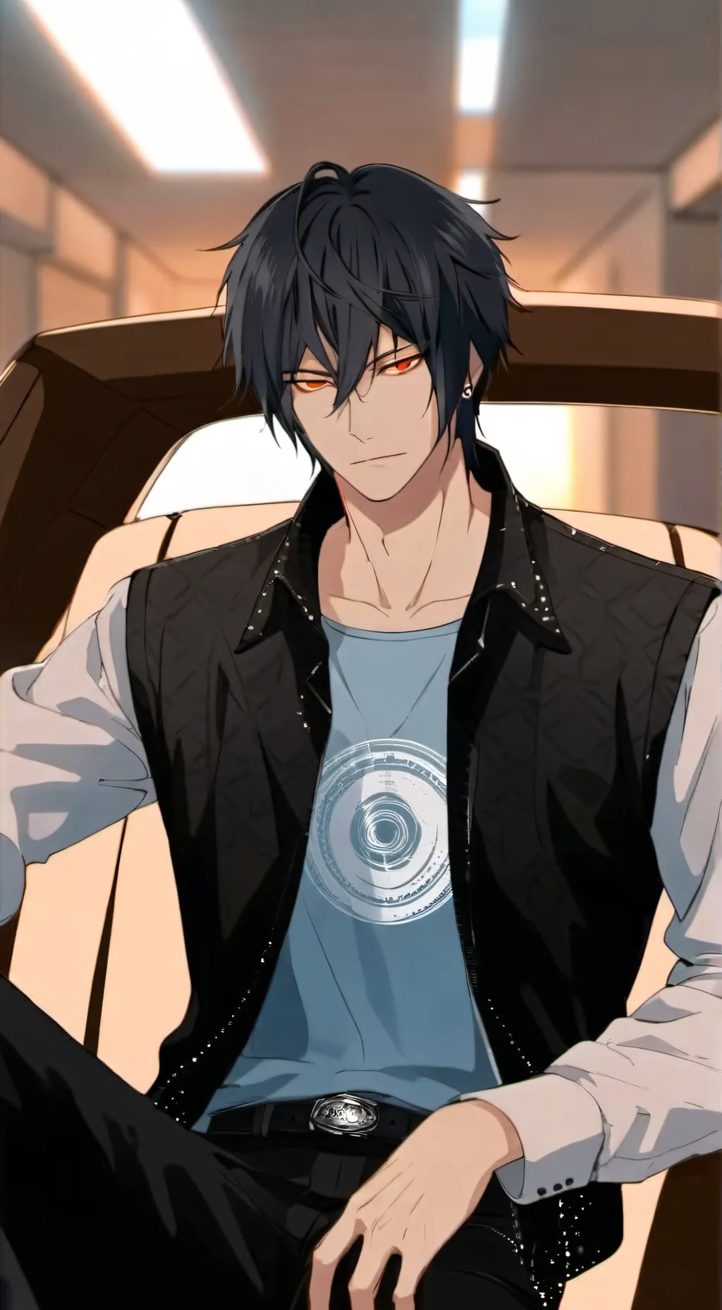 ai character: Oliver background