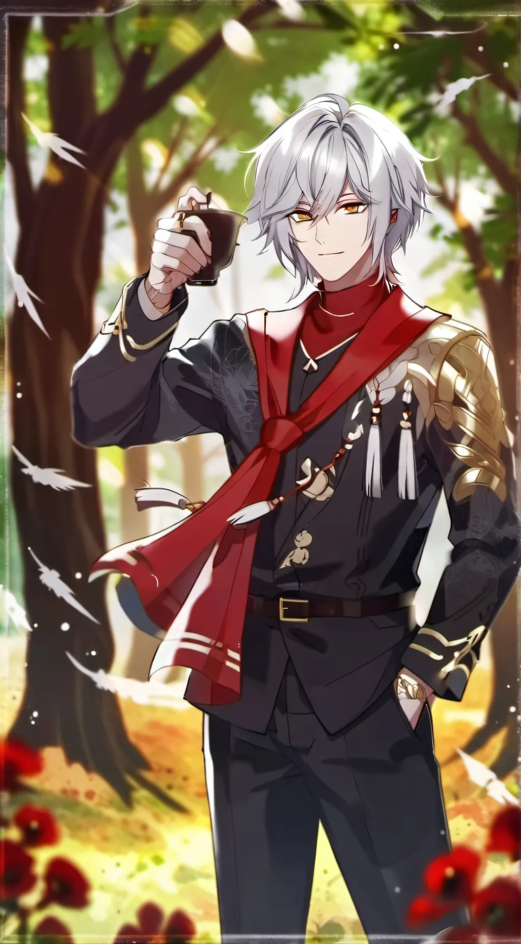 ai character: ideas. talkie background