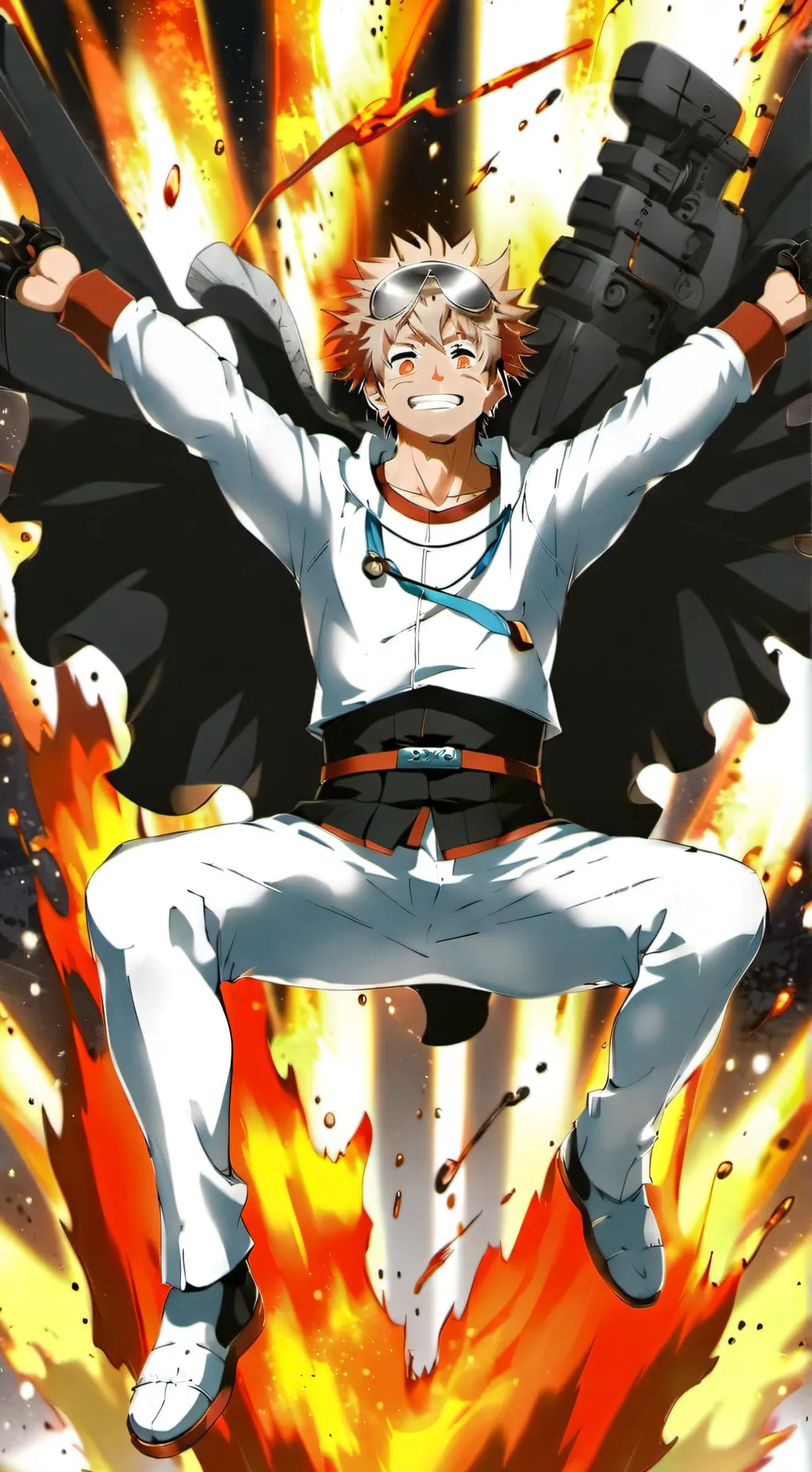 ai character: TMHA background