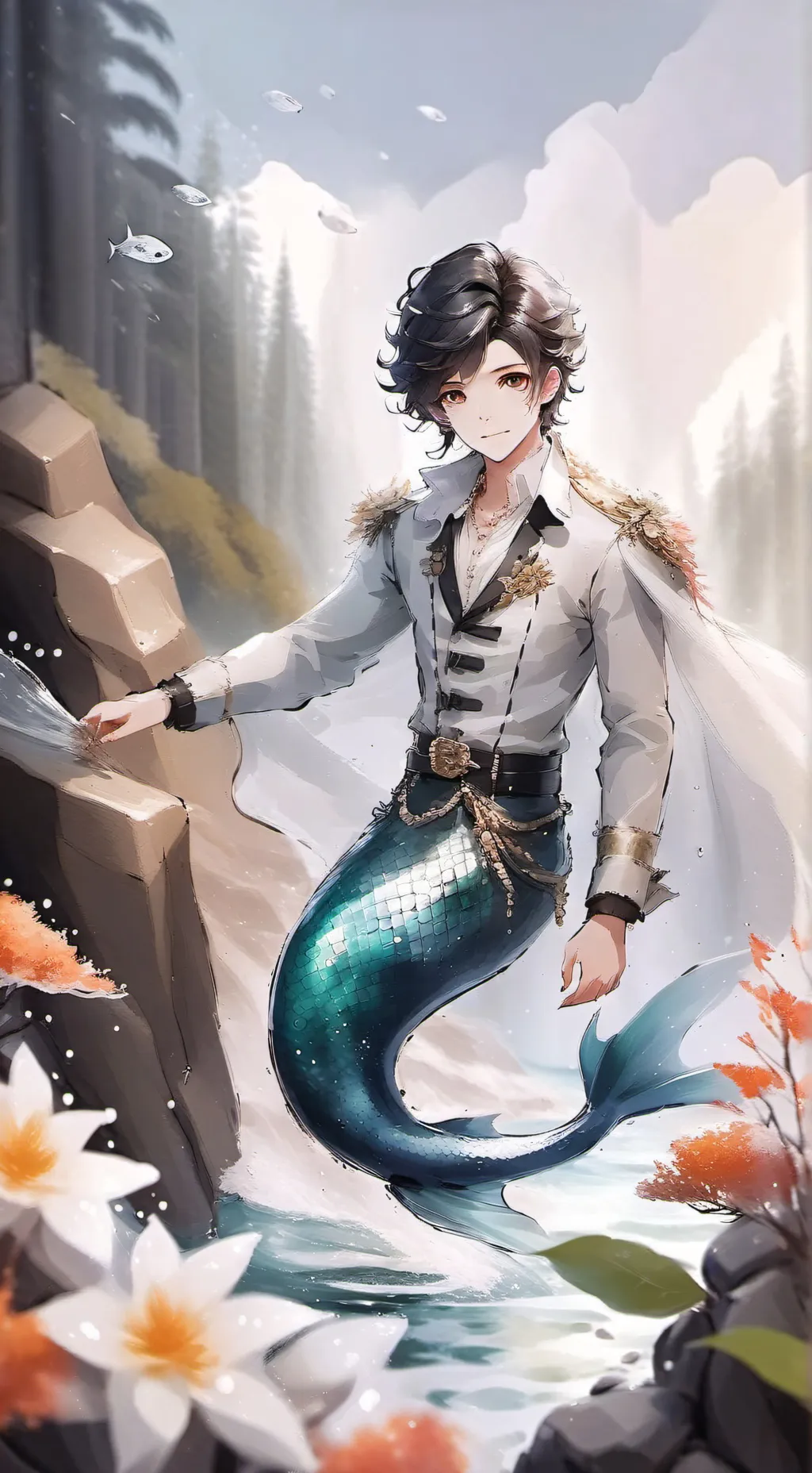 ai character: Geo  background