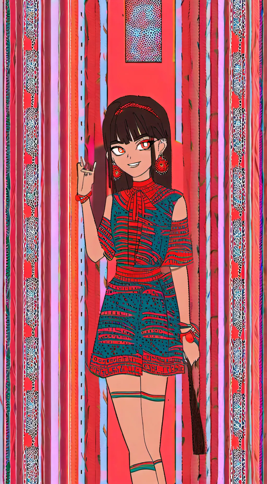 ai character: Maya background