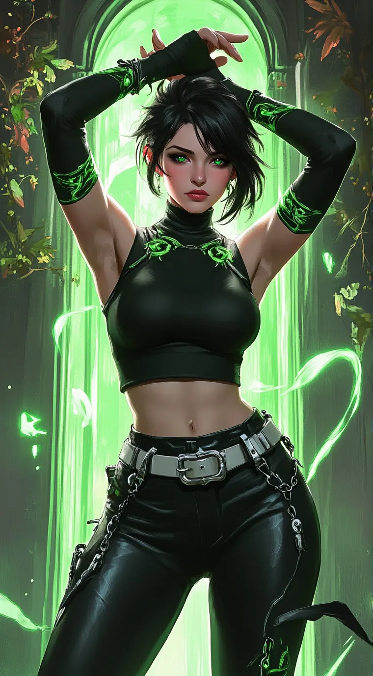 ai character: Nivari Roa.  background