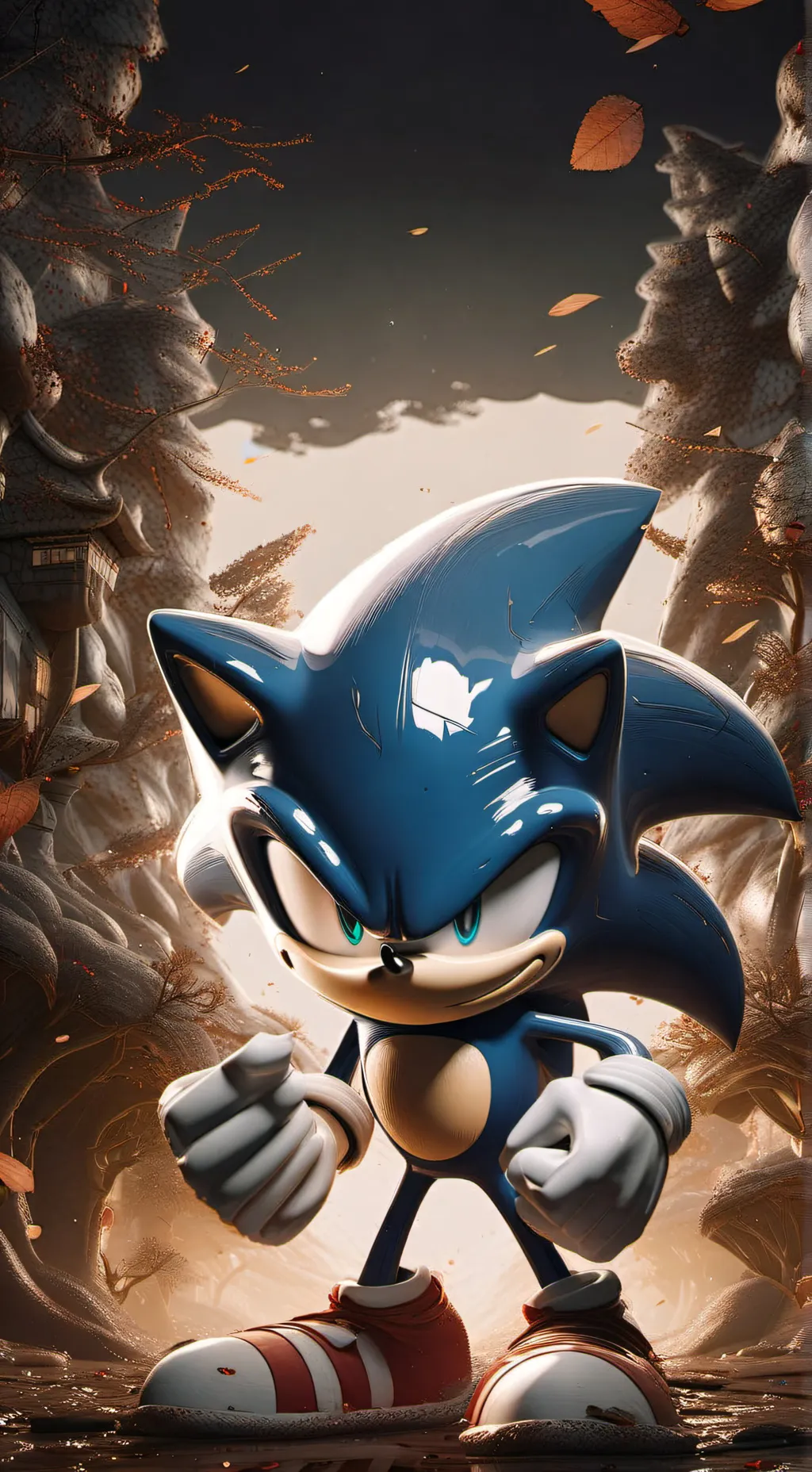 ai character: lil sonic background