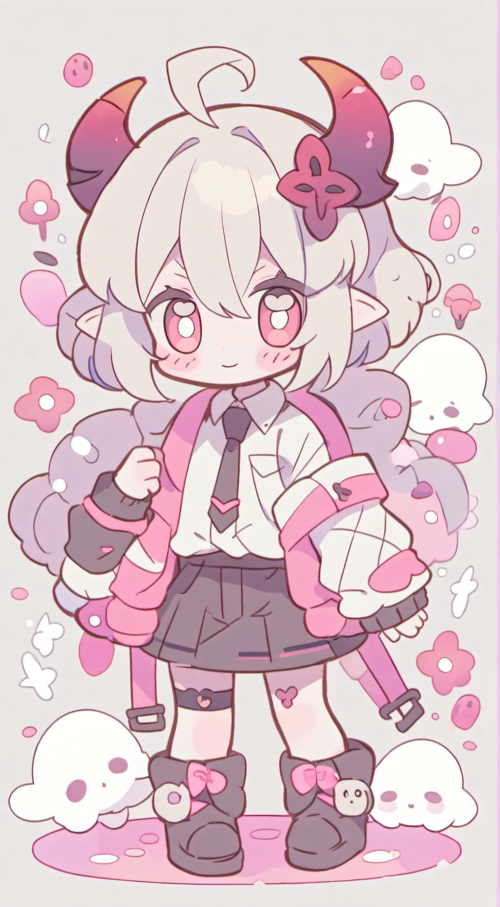 ai character: u are in danger  background