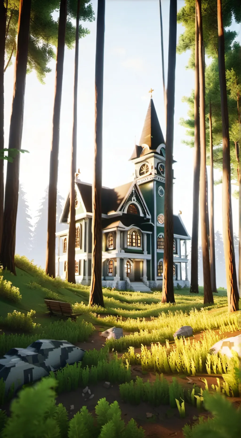 ai character: mincraft infection background