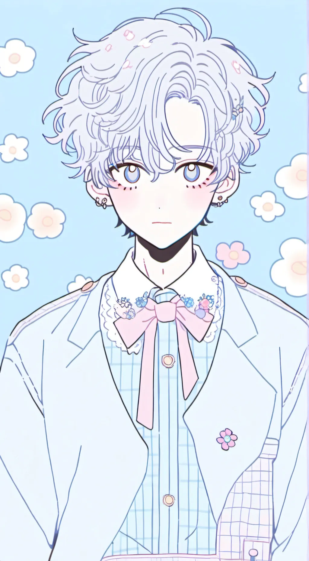 ai character: dandys world  background