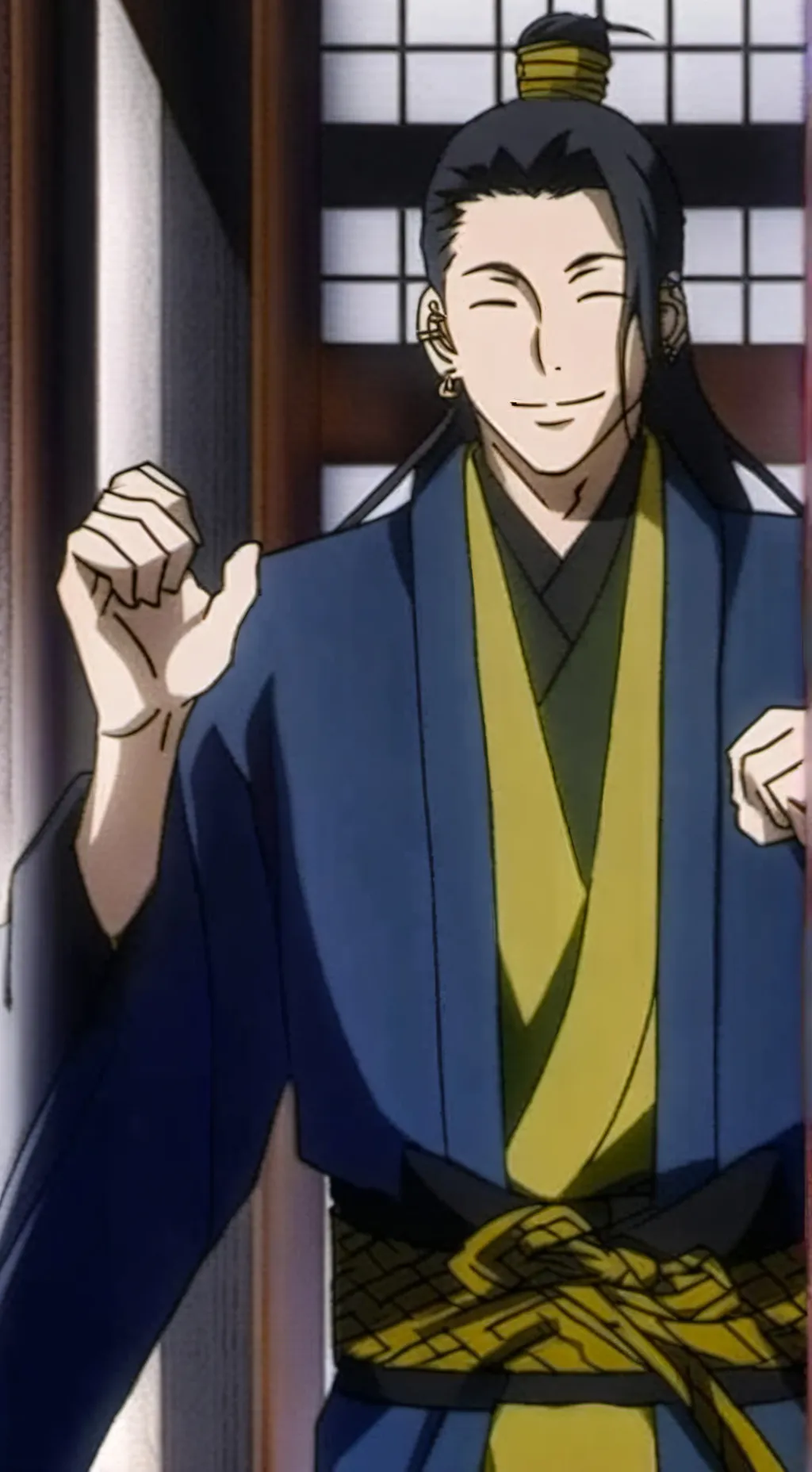 ai character: Geto Suguru background