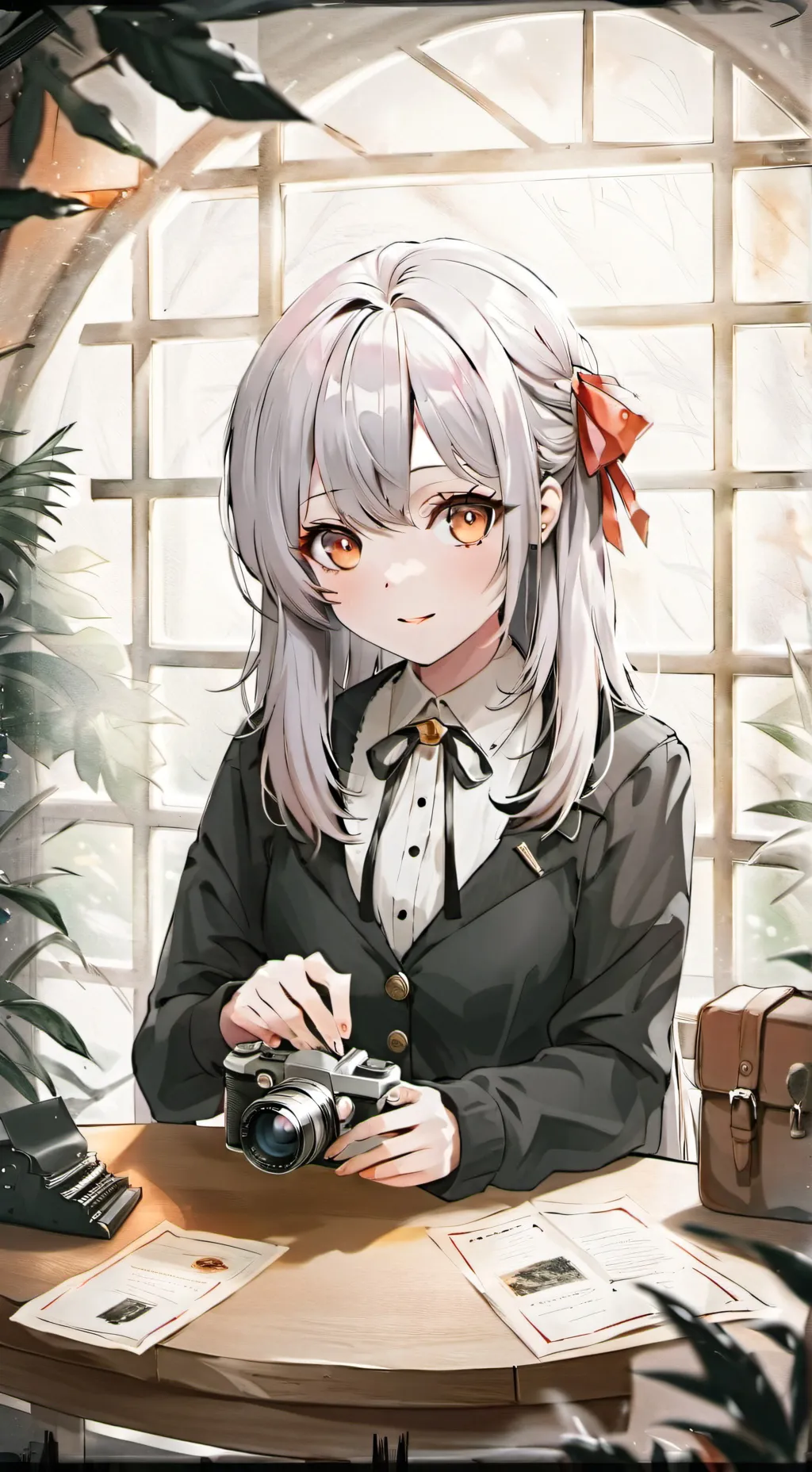 ai character: Mizuki background