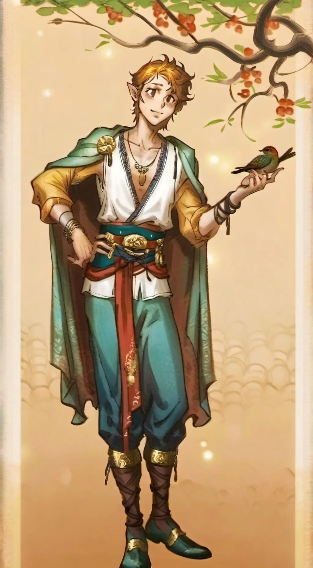 ai character: Габриэль♦️ background