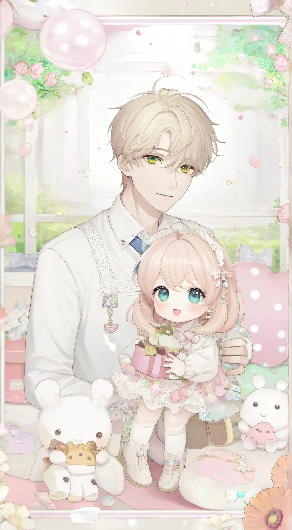 ai character: dad background