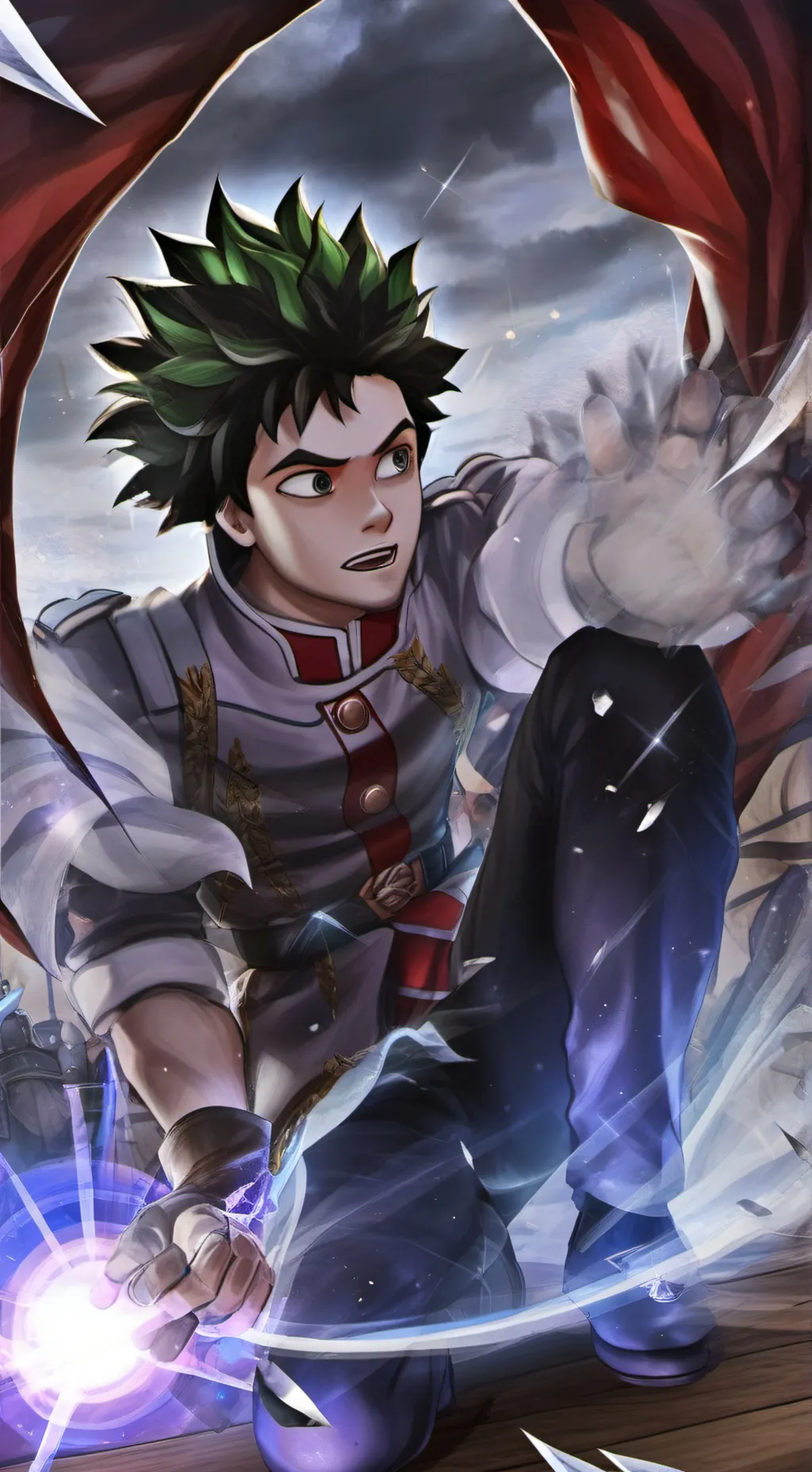 ai character: the fight mha background