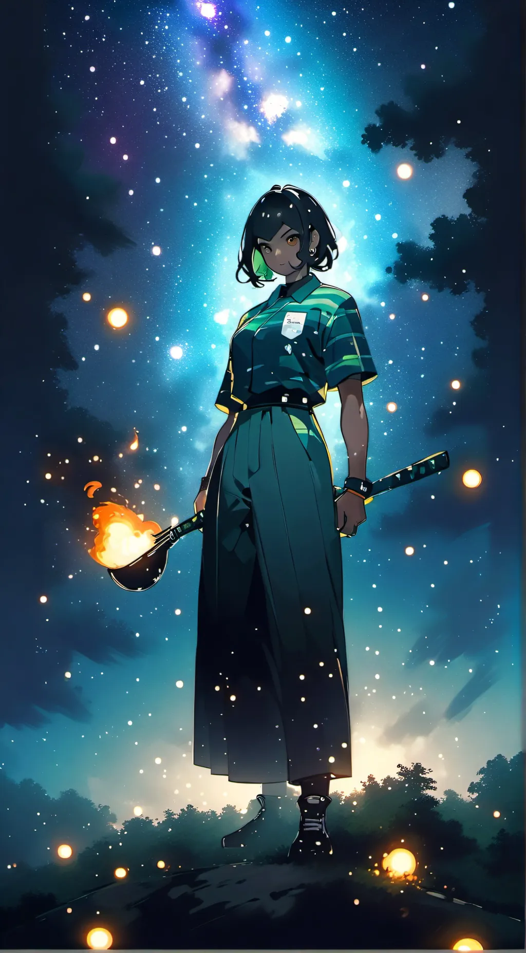 ai character: chica caliente 😏 background