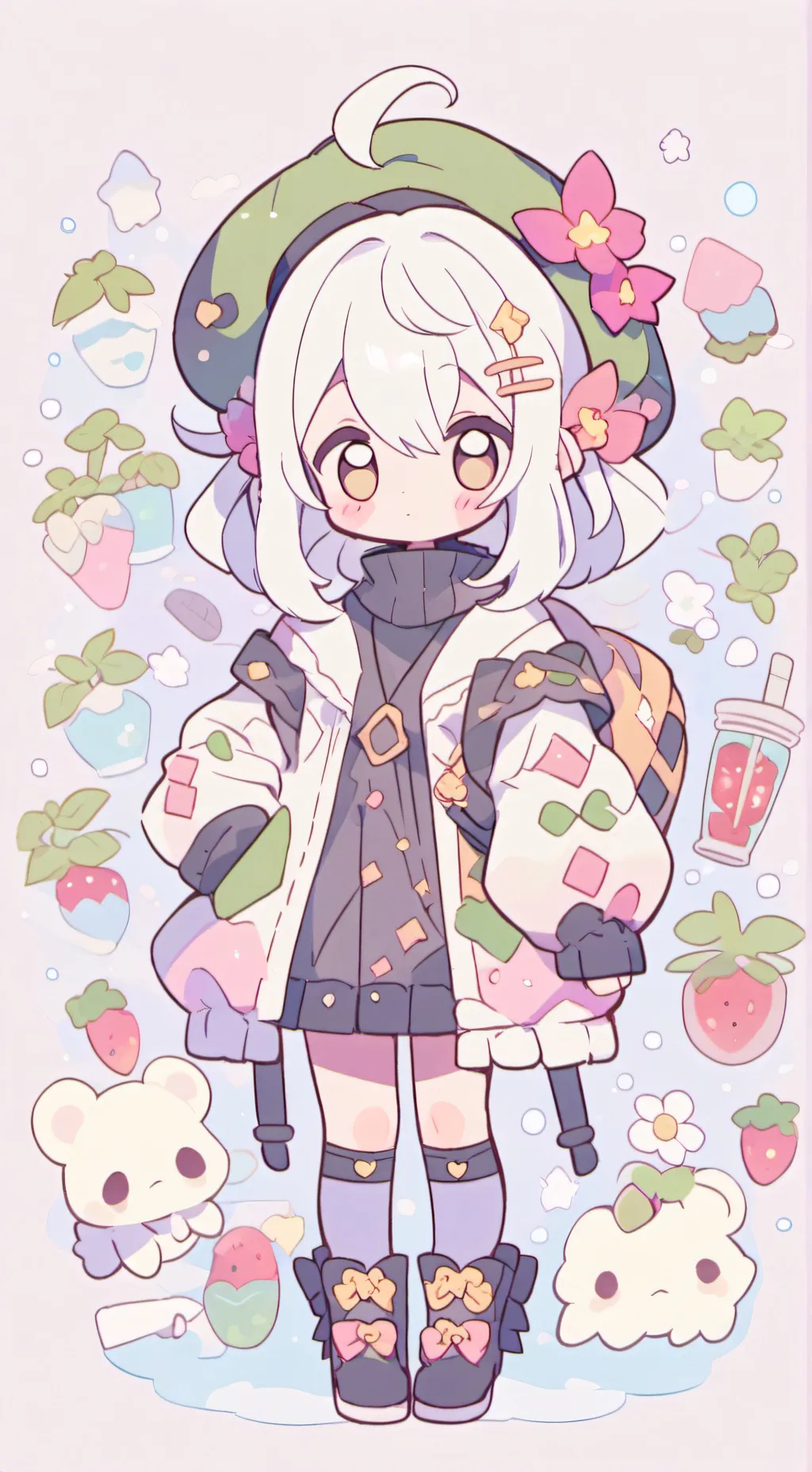 ai character: Y❤️ur lil sis🩷 background