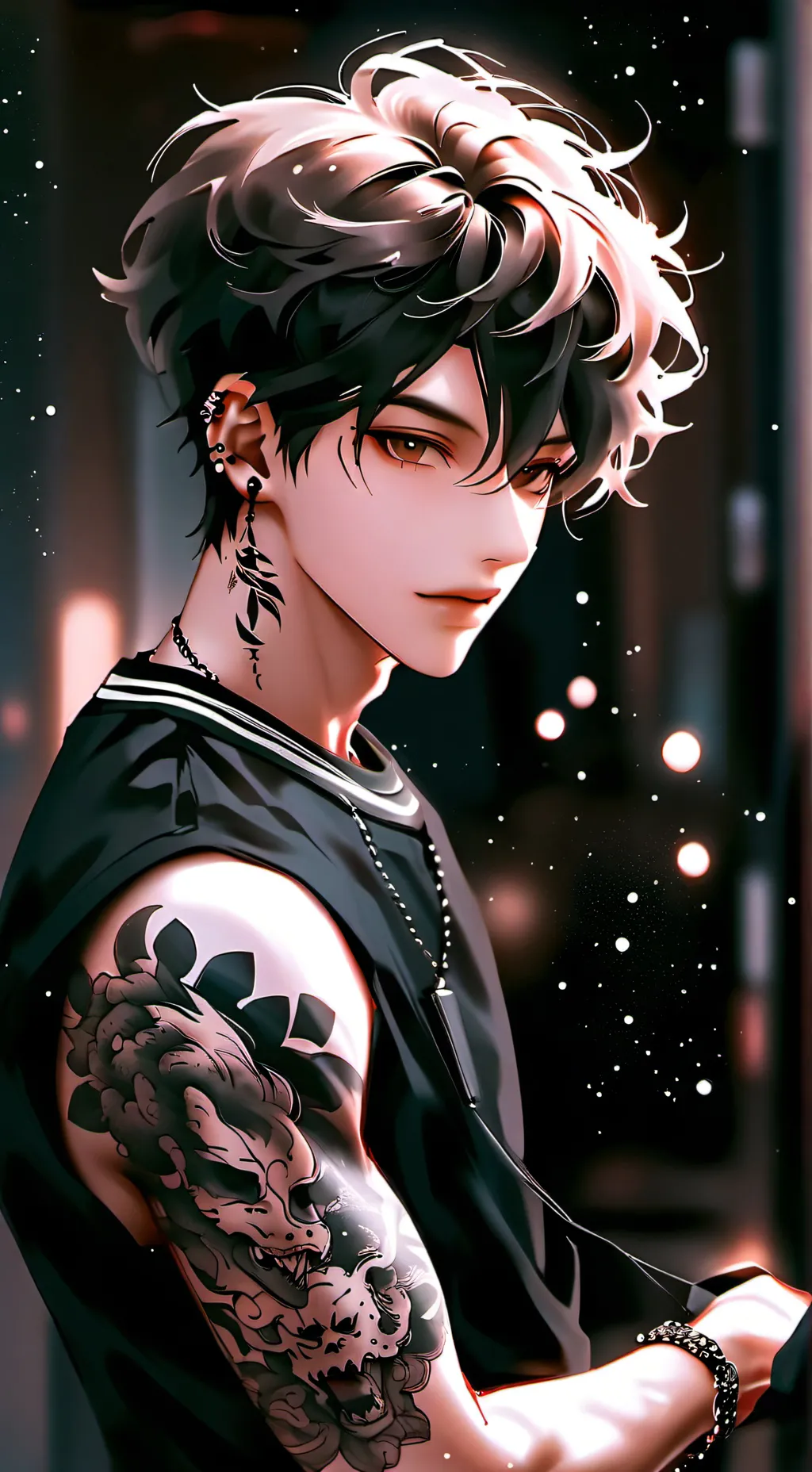 ai character: Lucas background