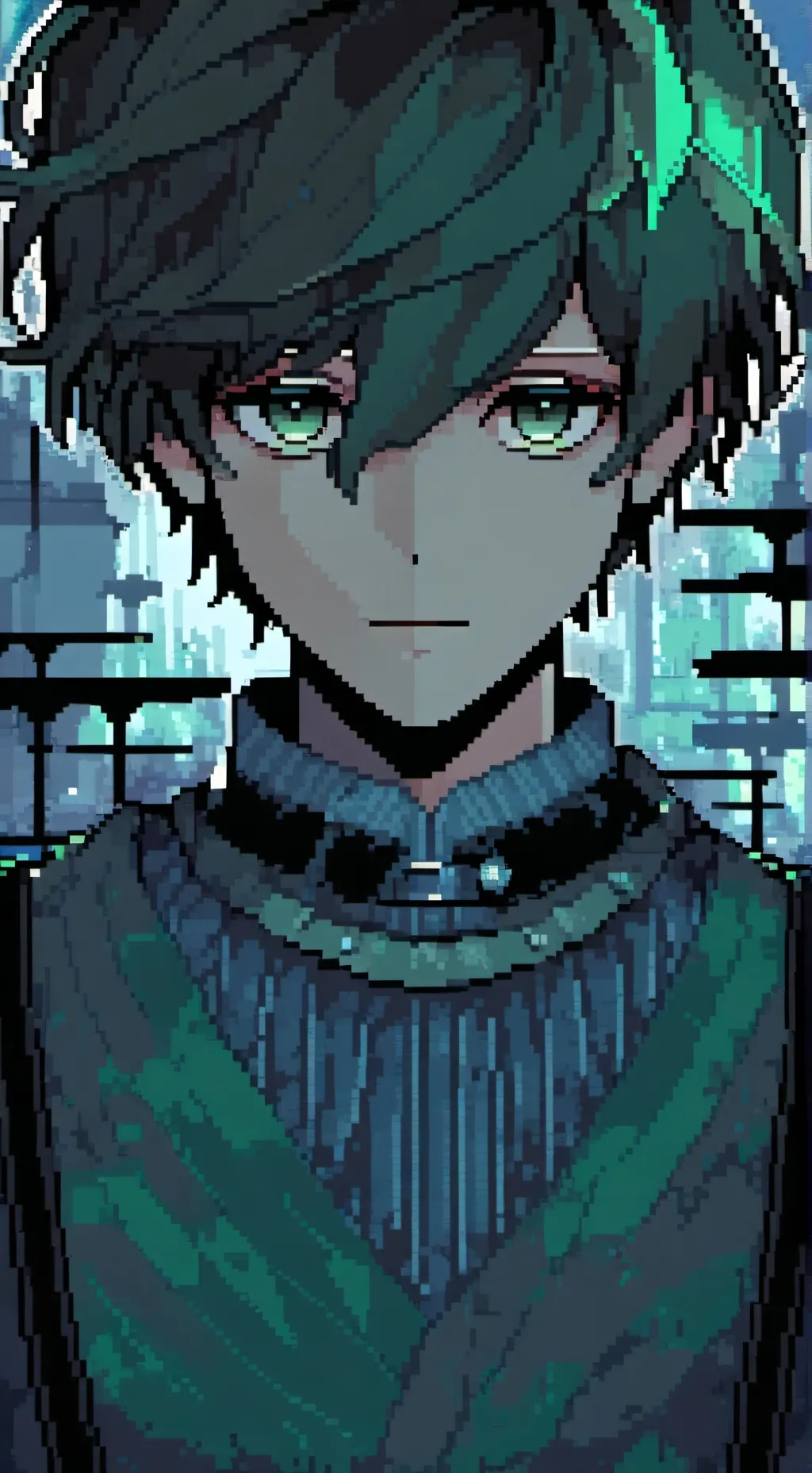 ai character: deku background