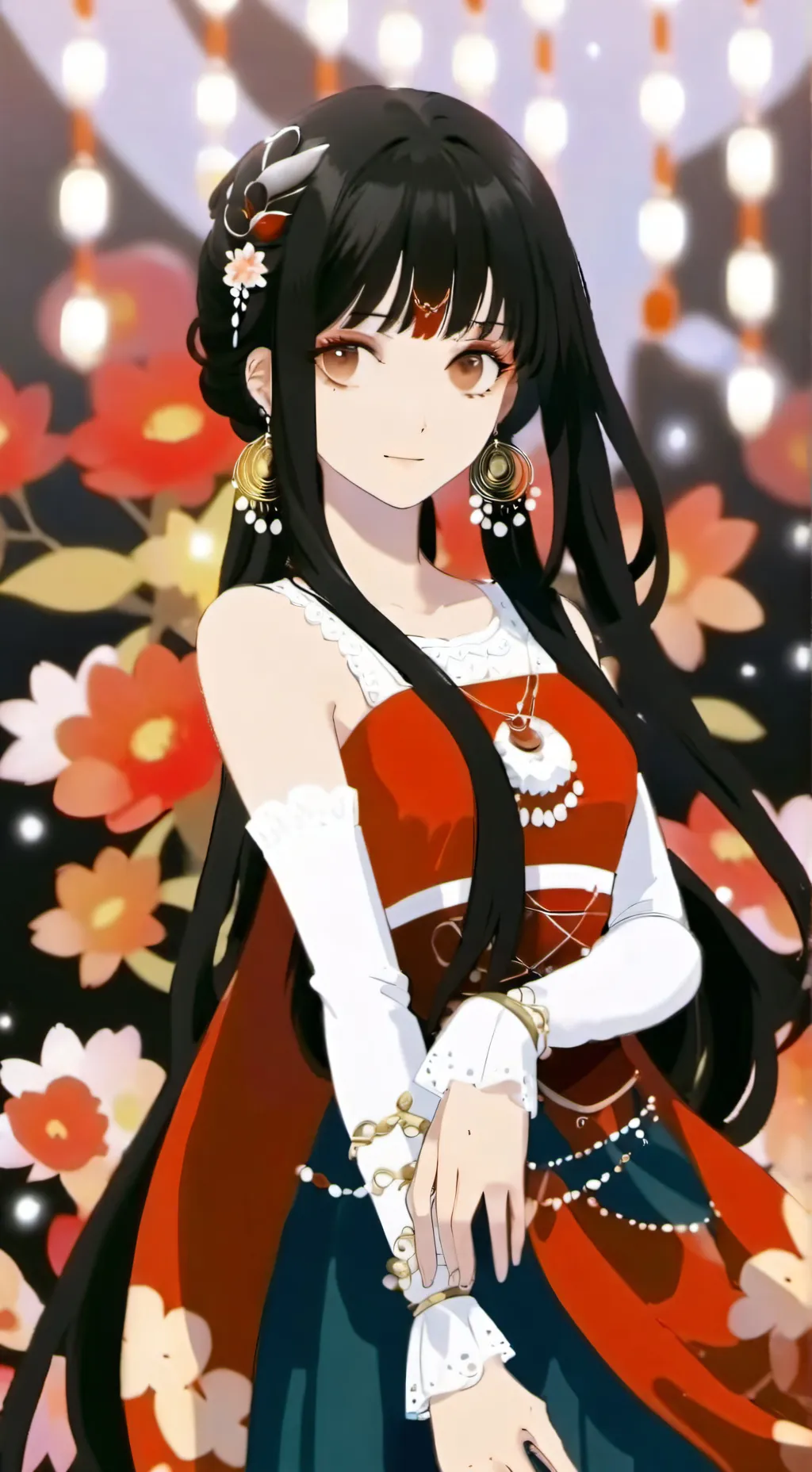 ai character: serika background