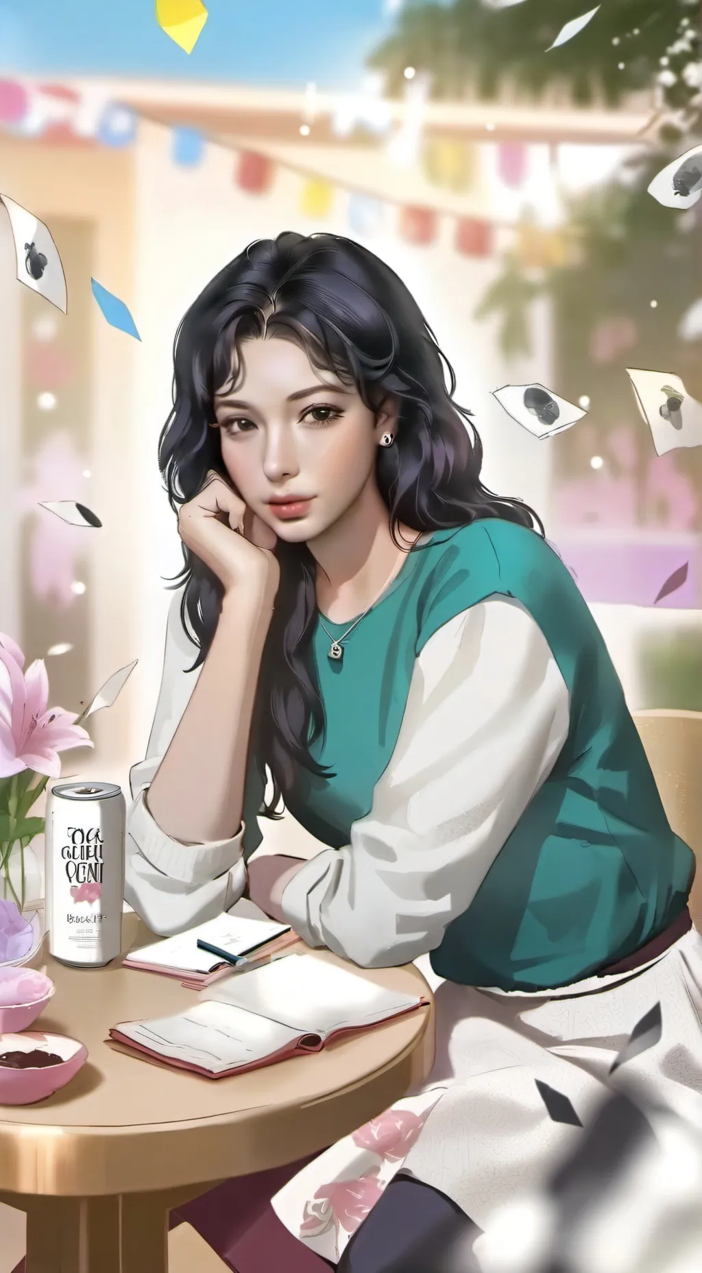 ai character: shinabu background