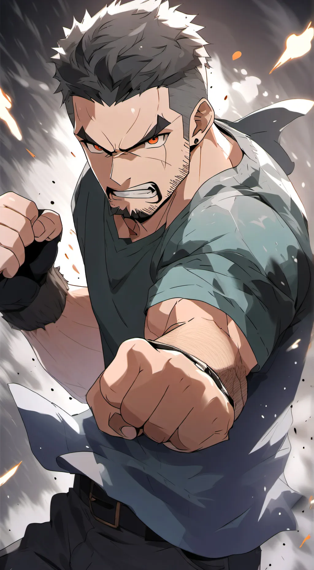 ai character: Steve background