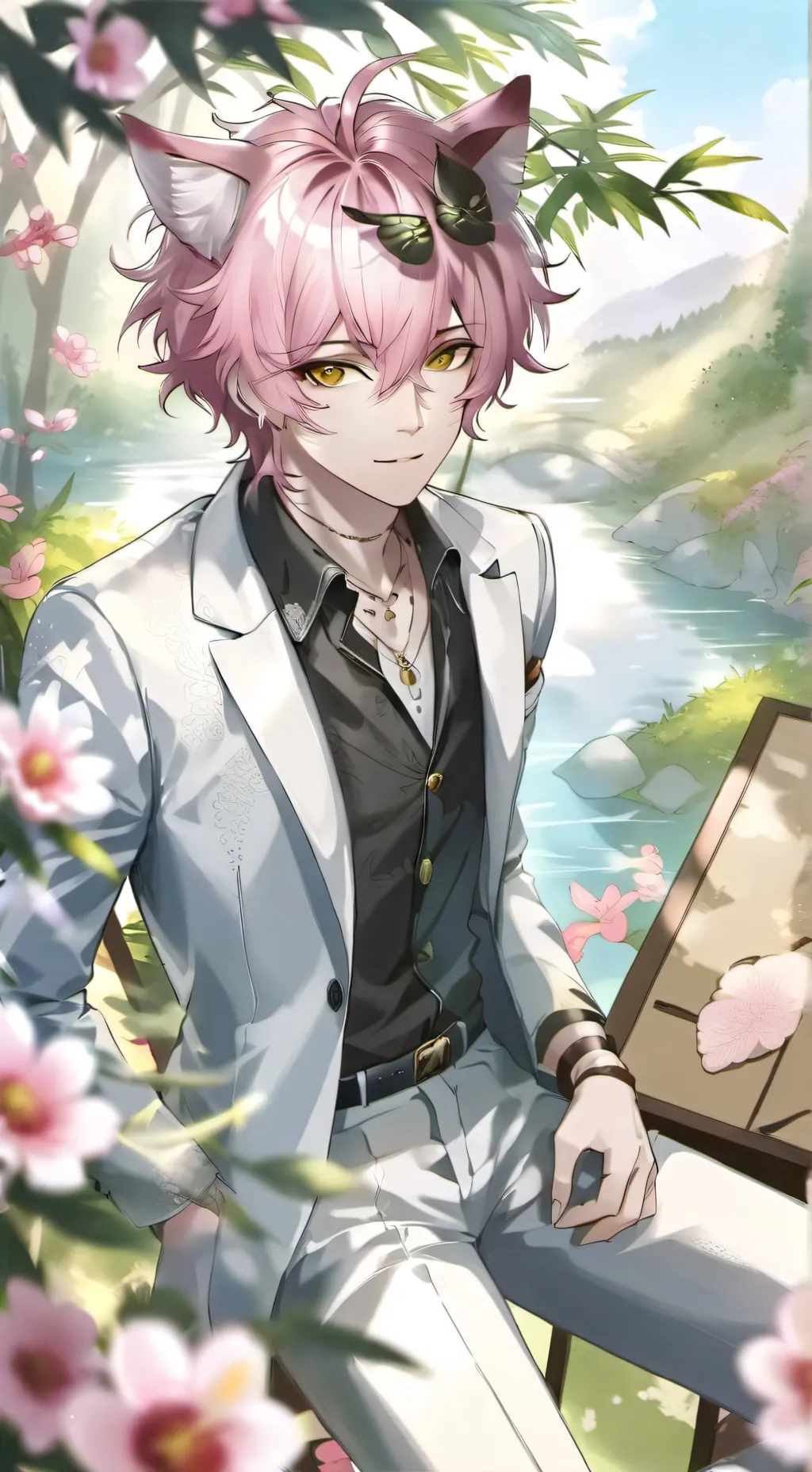 ai character: ~*Mason*~ background