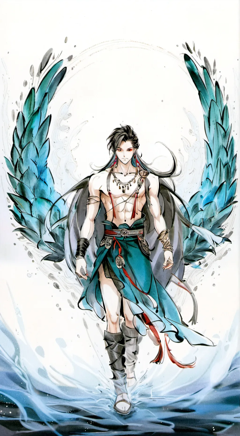 ai character: Rainier background