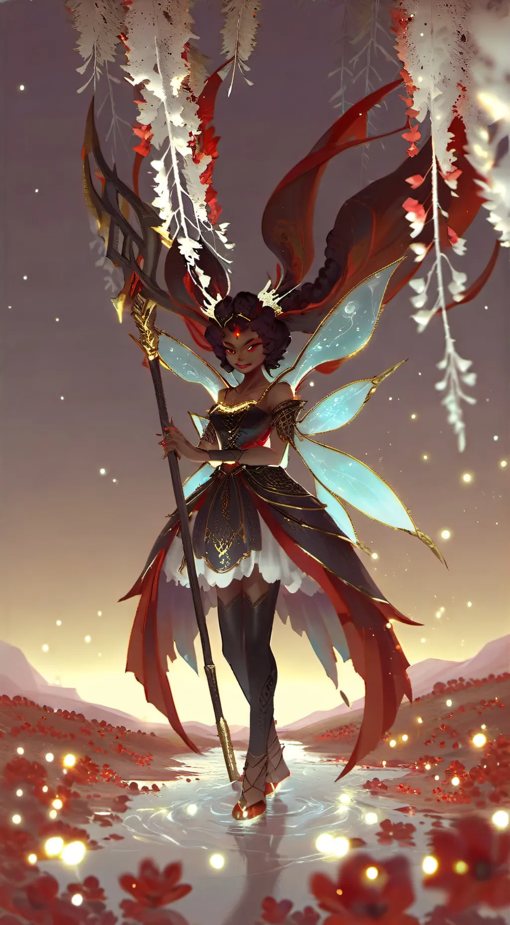 ai character: fexa￼ background