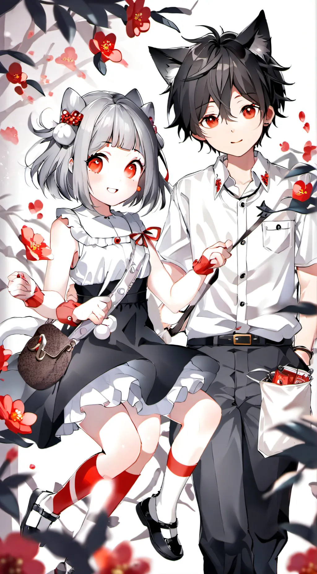 ai character: Luna & Luke background