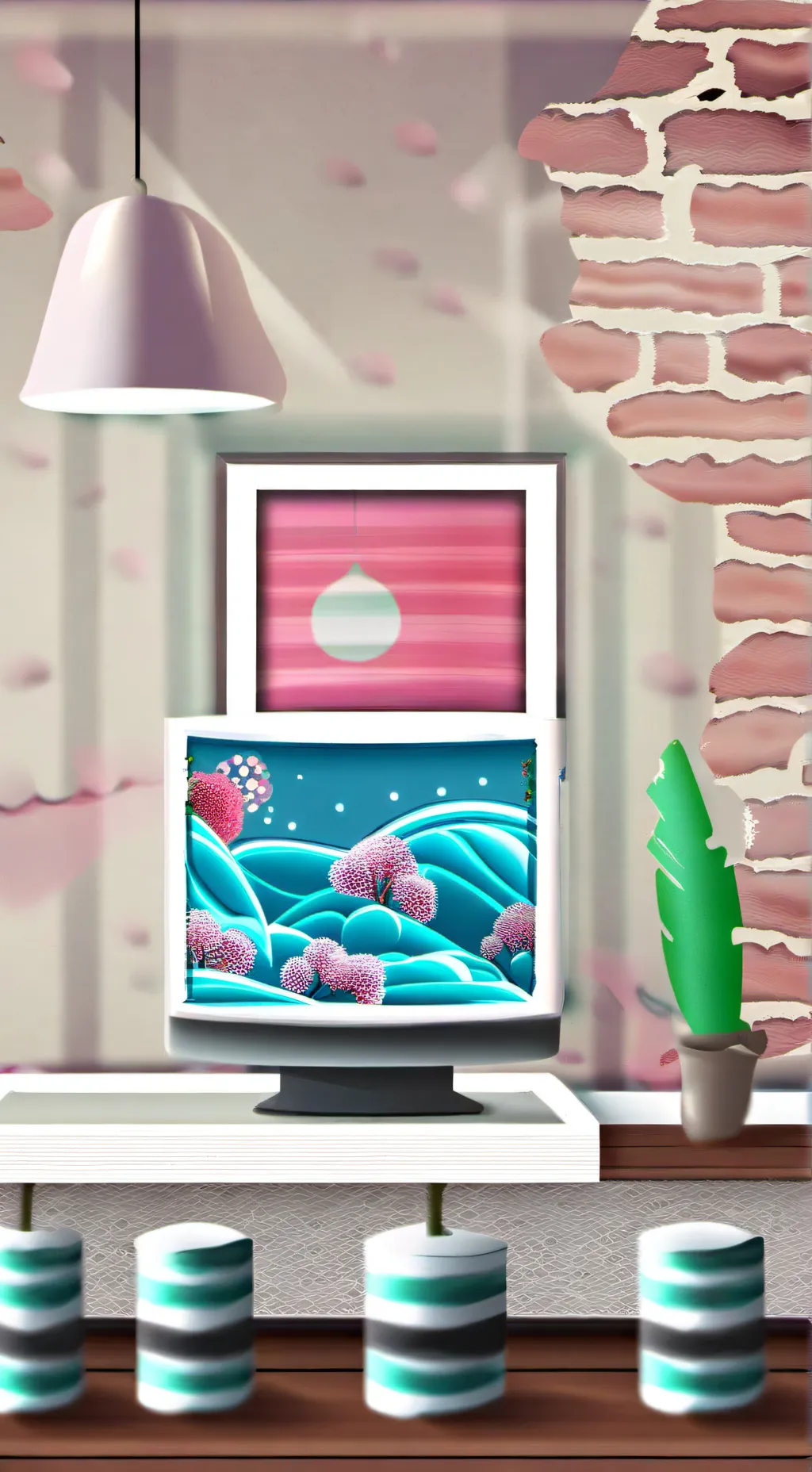 ai character: katie background