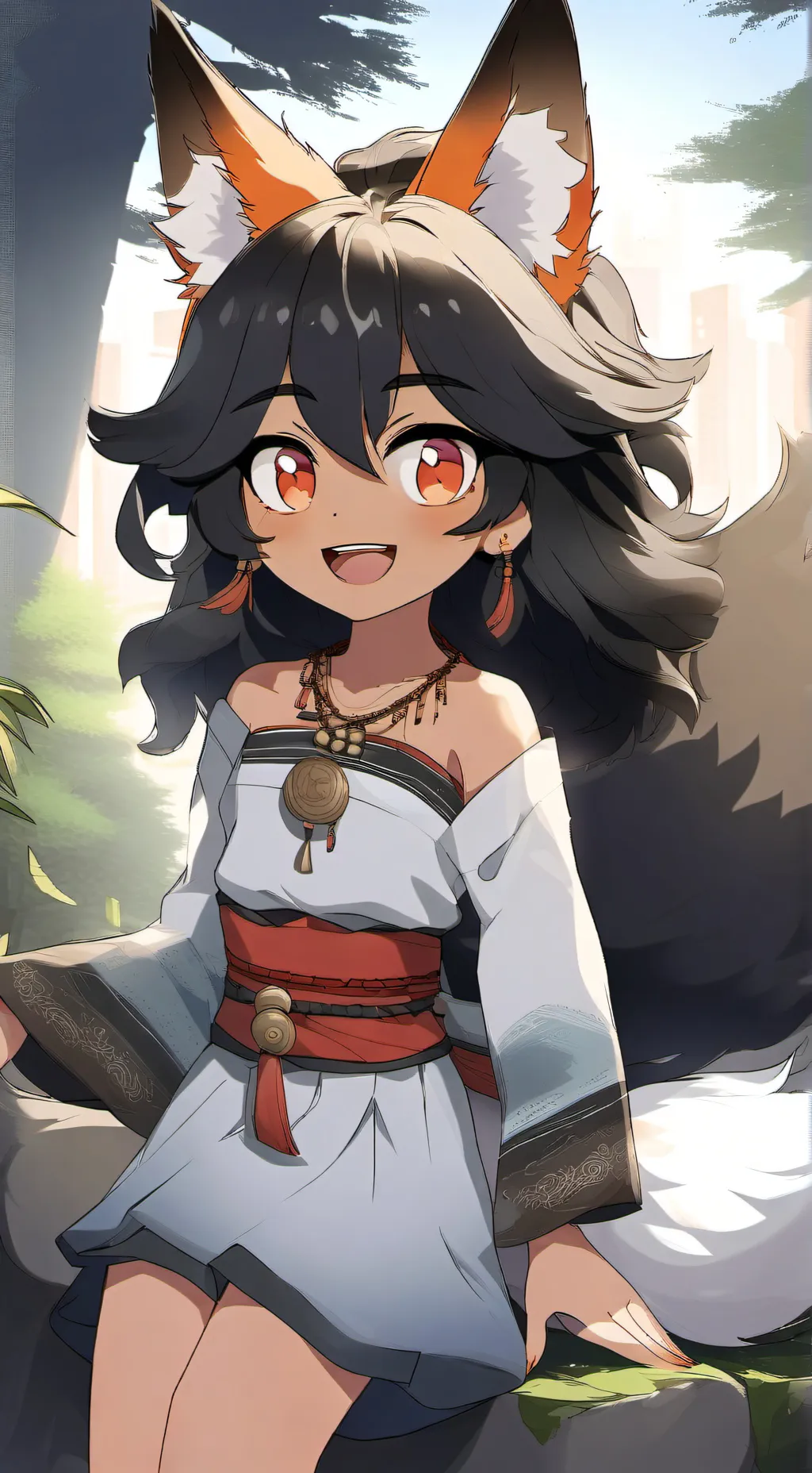 ai character: Lily  background