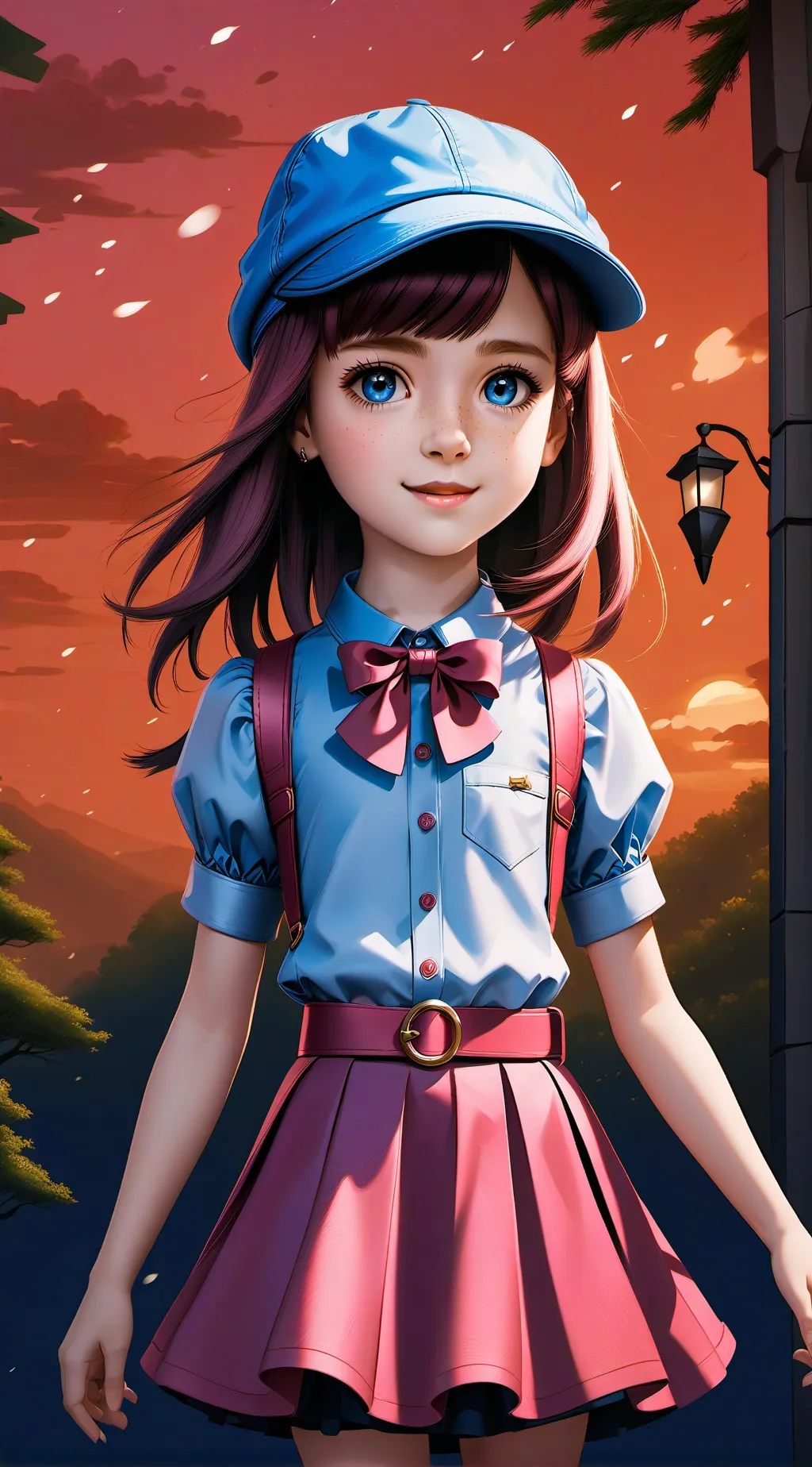 ai character: November  background