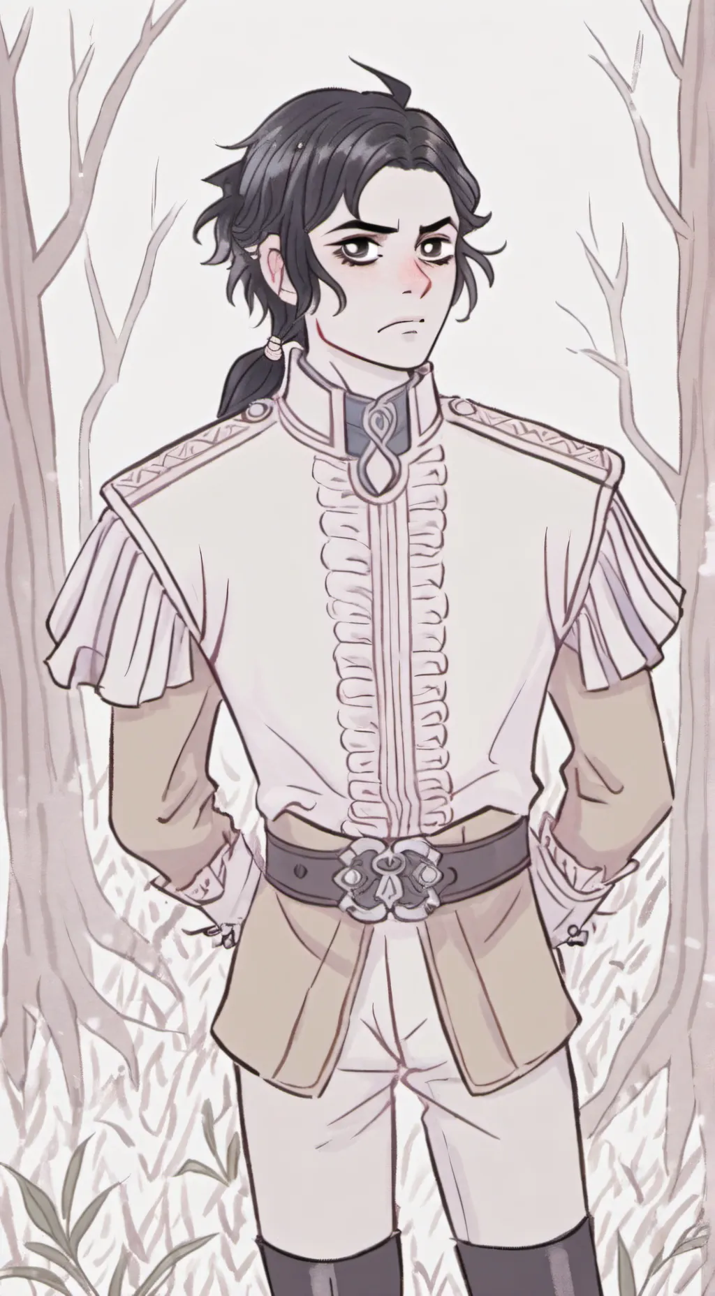 ai character: Powes background