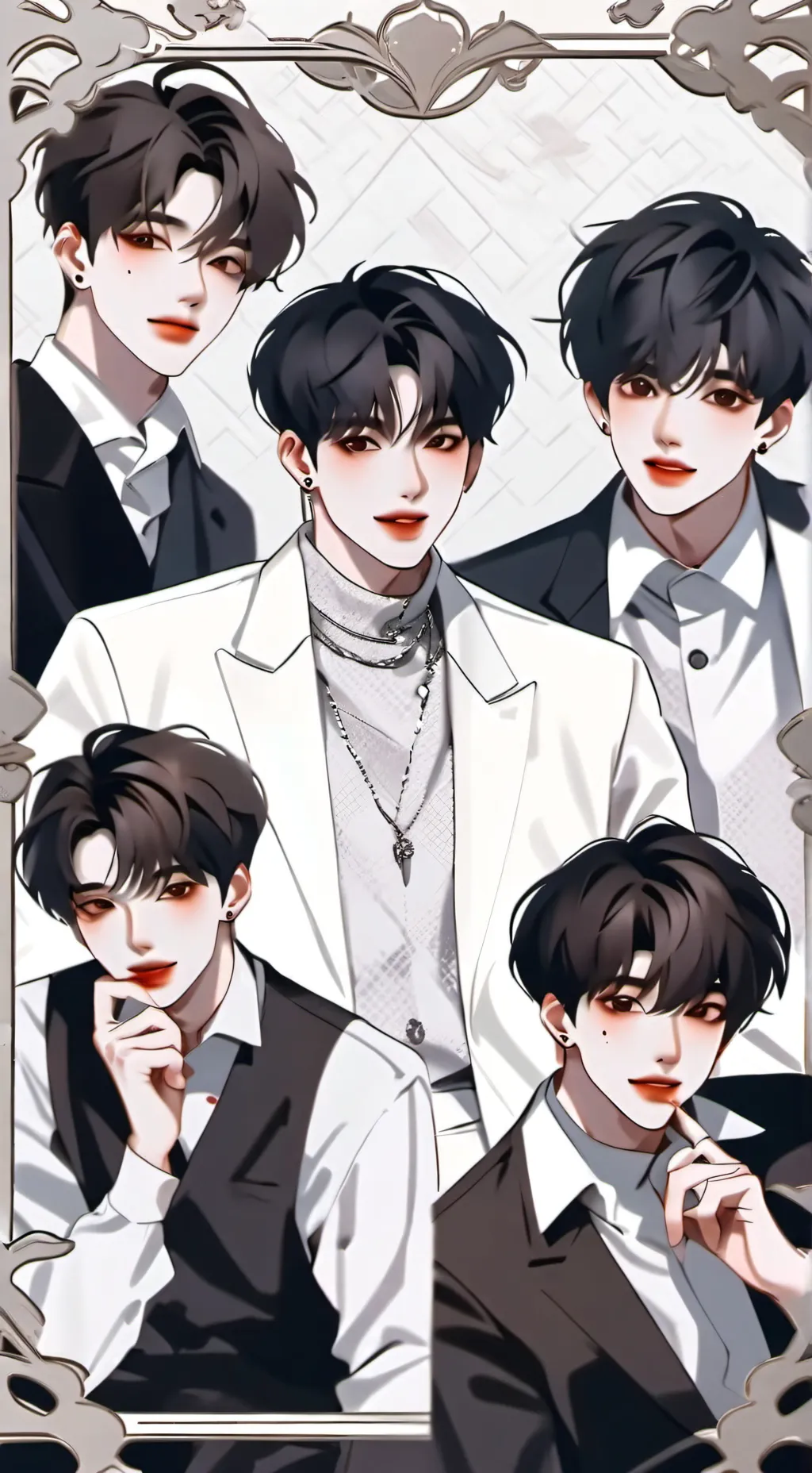 ai character: HS zombie apocalyp background