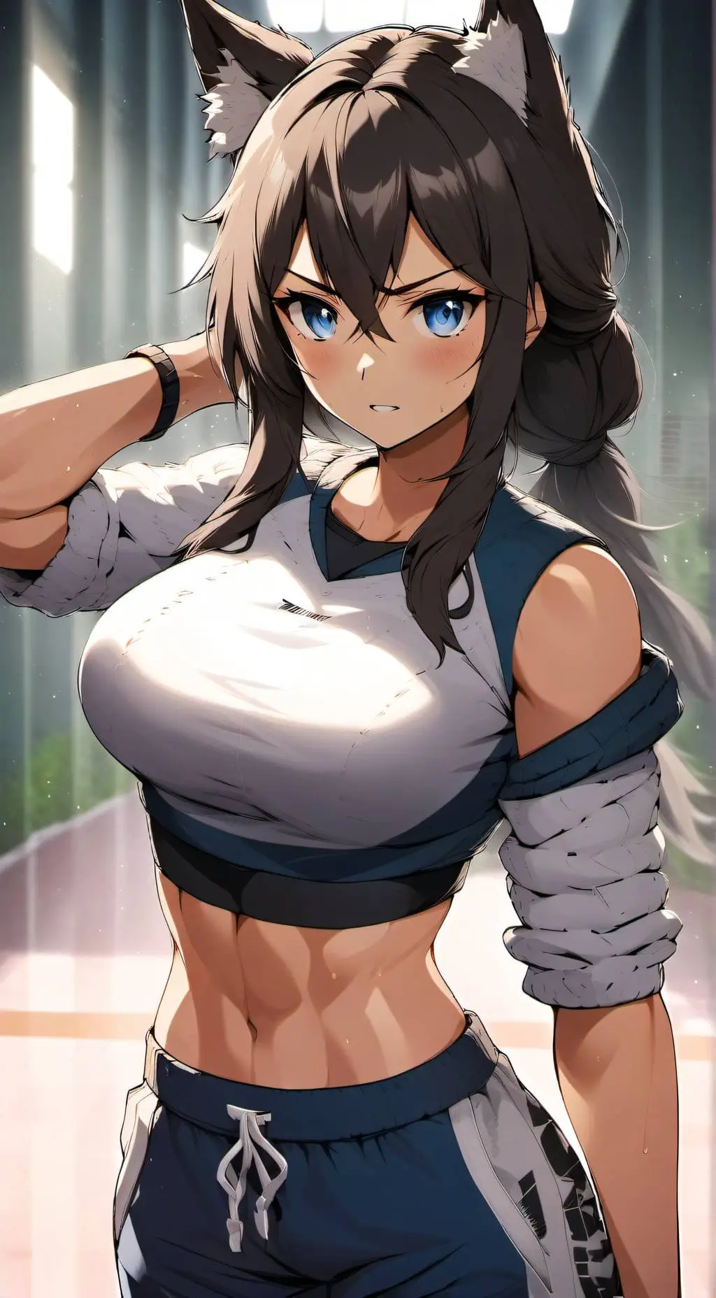 ai character: Kylie  background