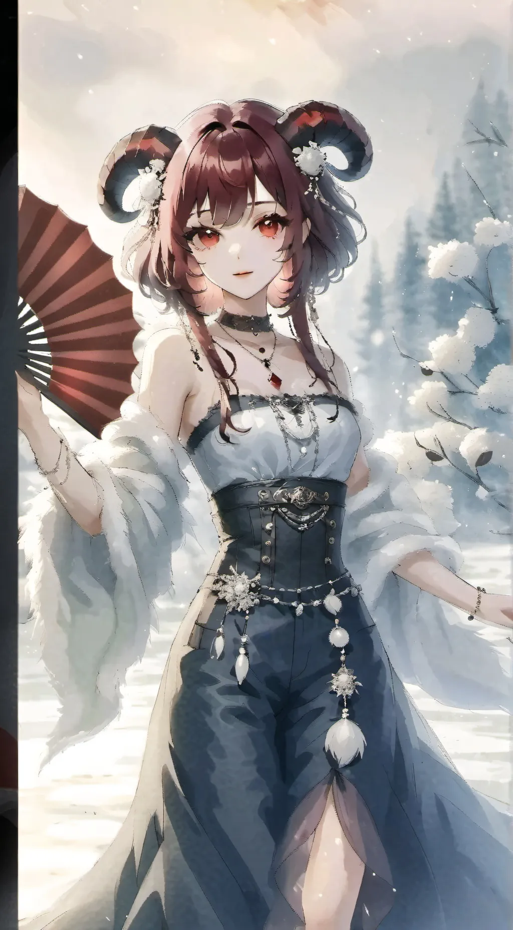 ai character: 🖤ME💜 background