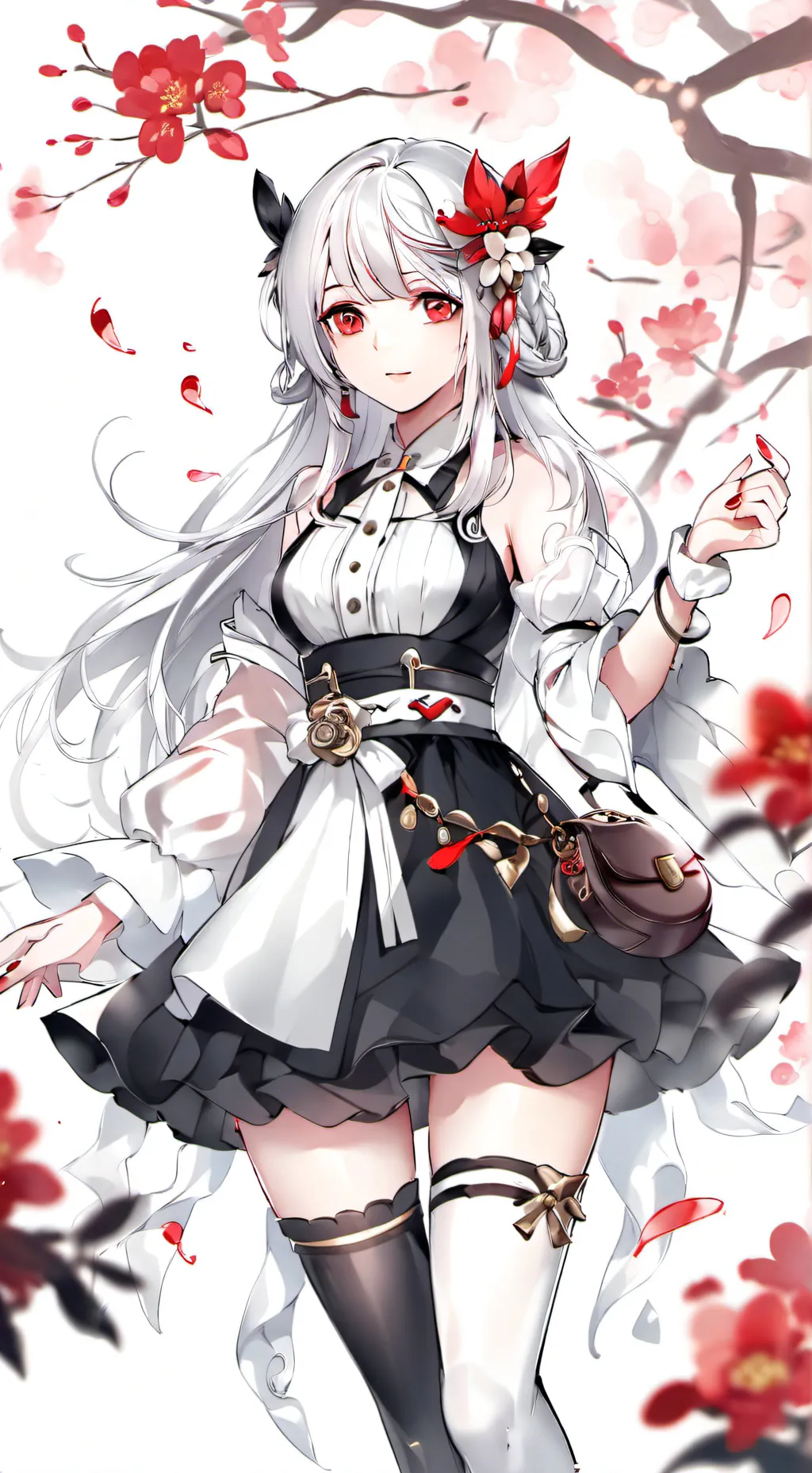 ai character: Violeta background