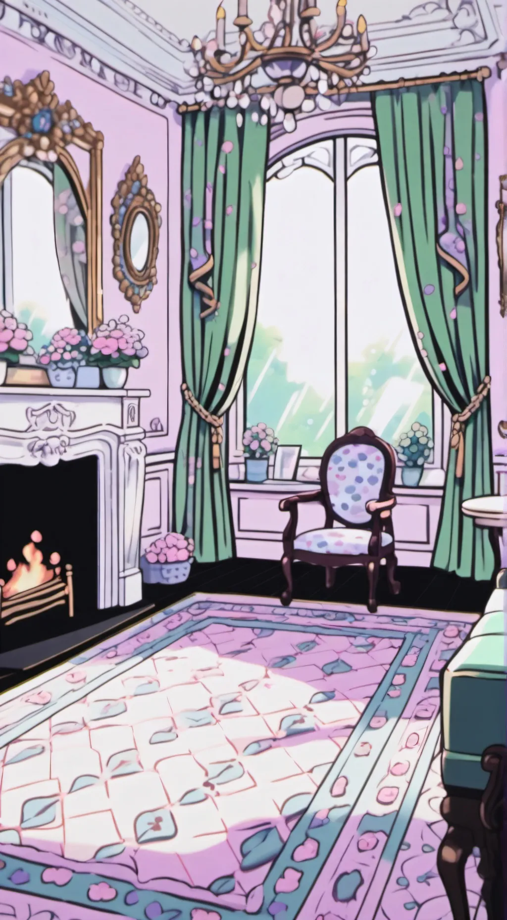 ai character: edit background