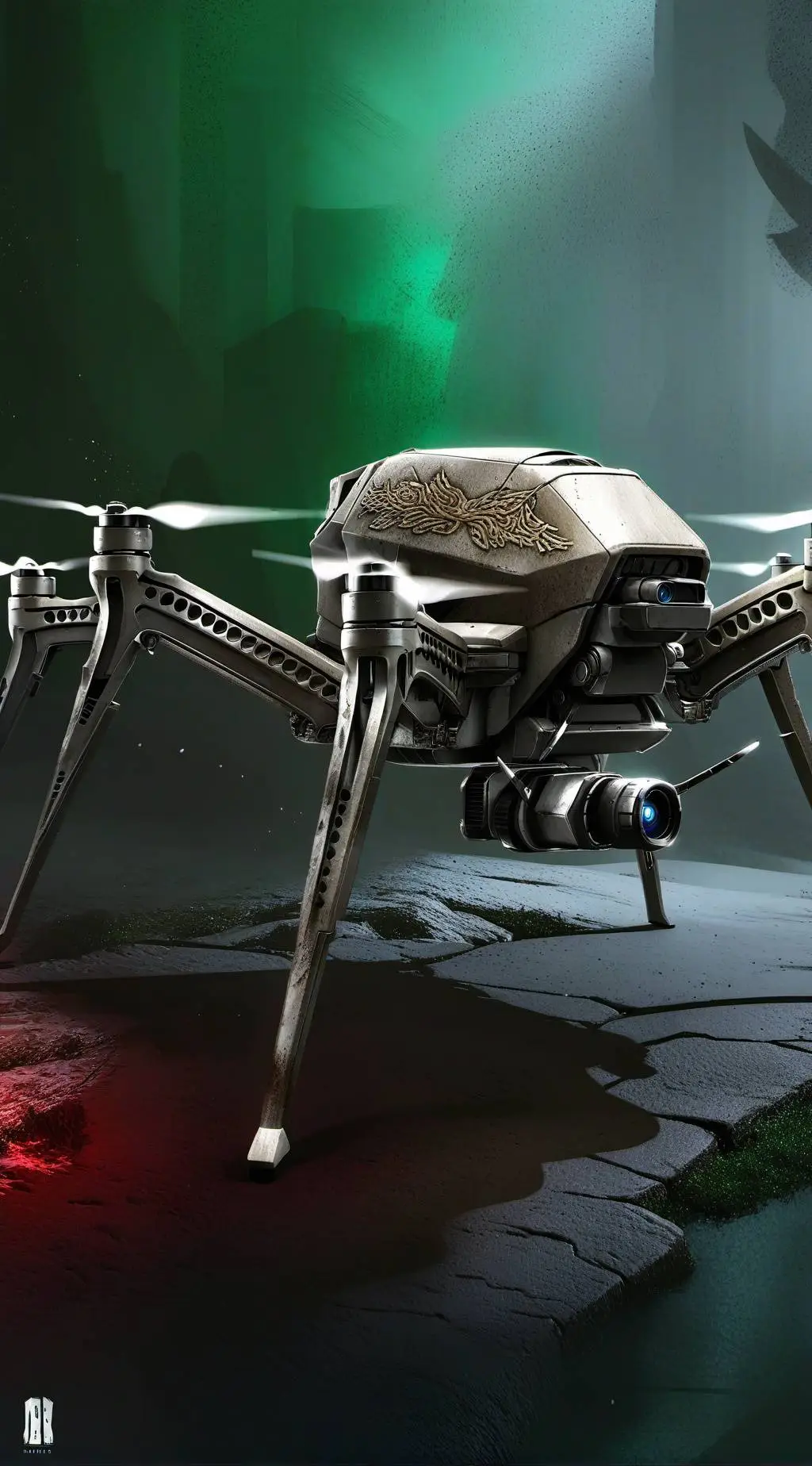 ai character: MD christmas background