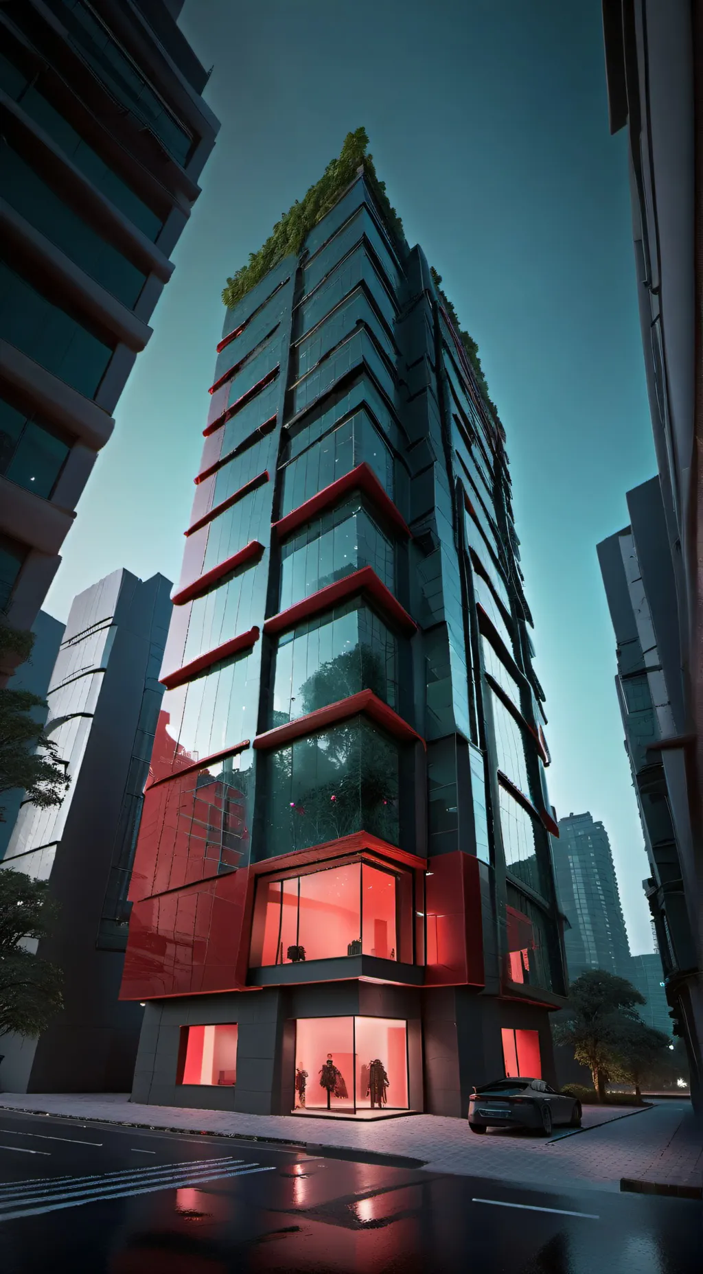 ai character: Mr. Bloxy background