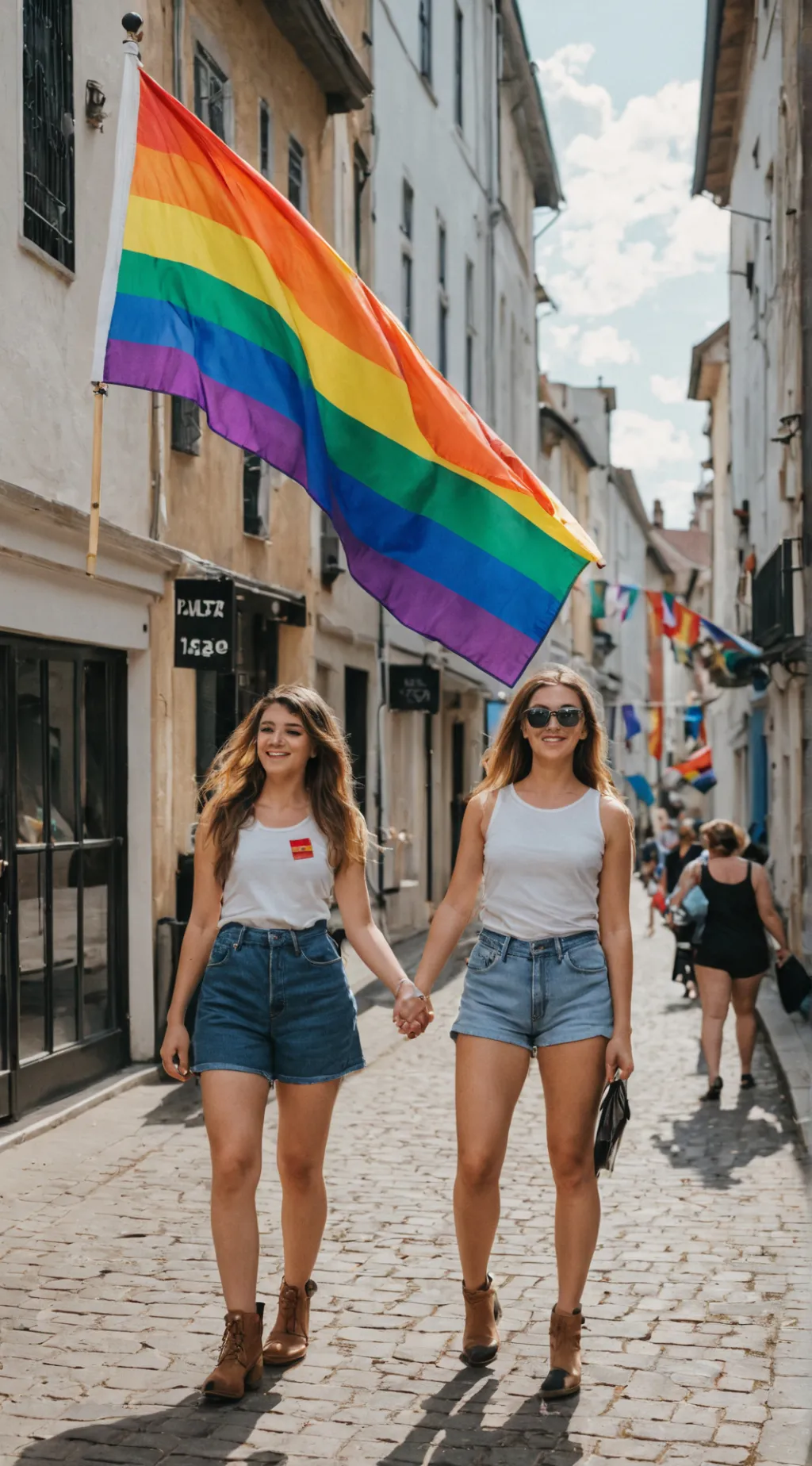 ai character: Lgbt+ quiz background