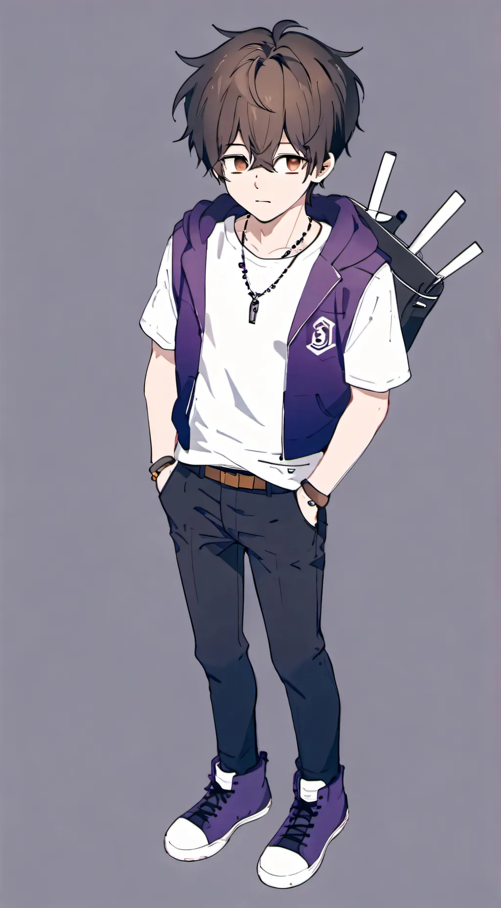 ai character: Luke Loud background