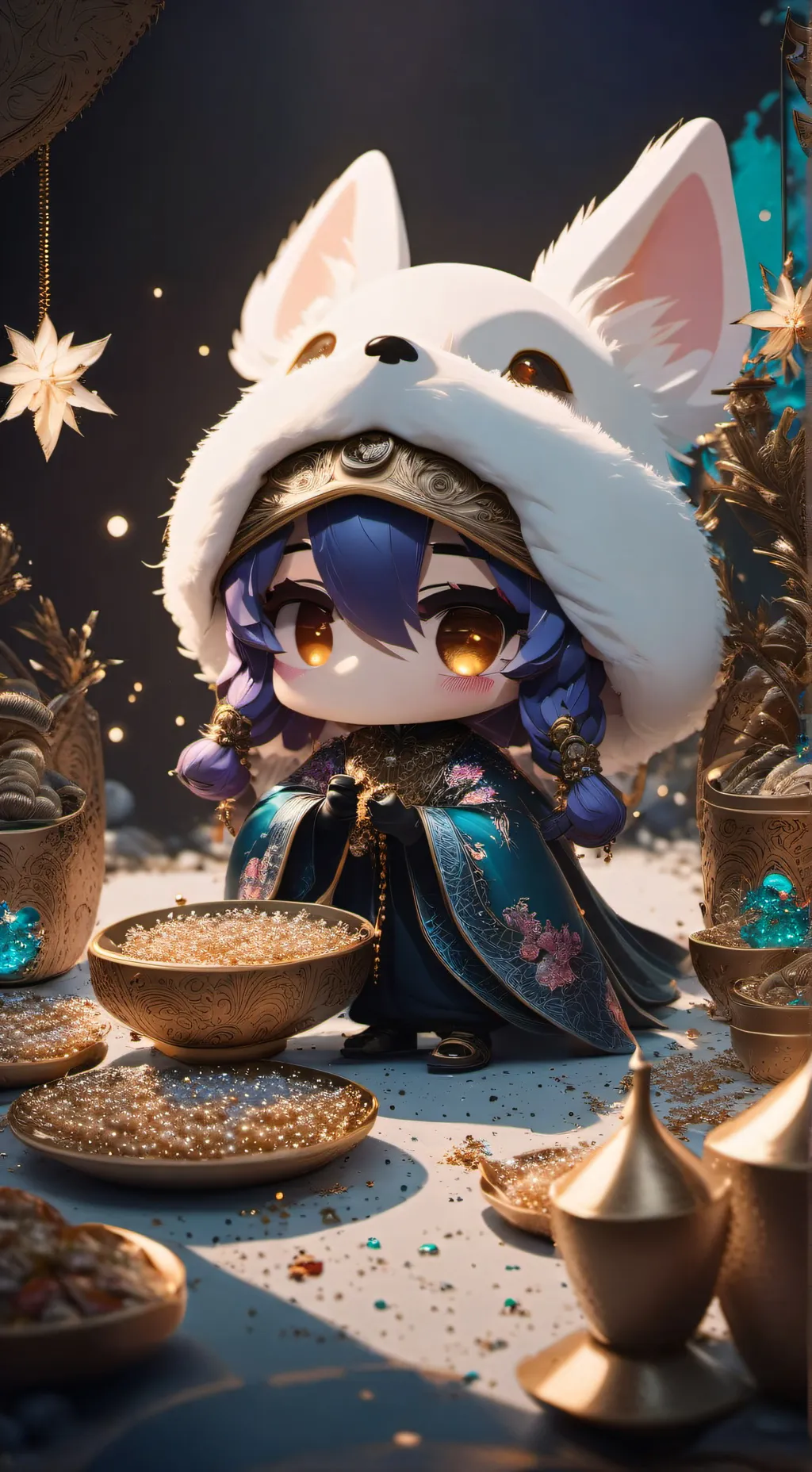 ai character: kaite background