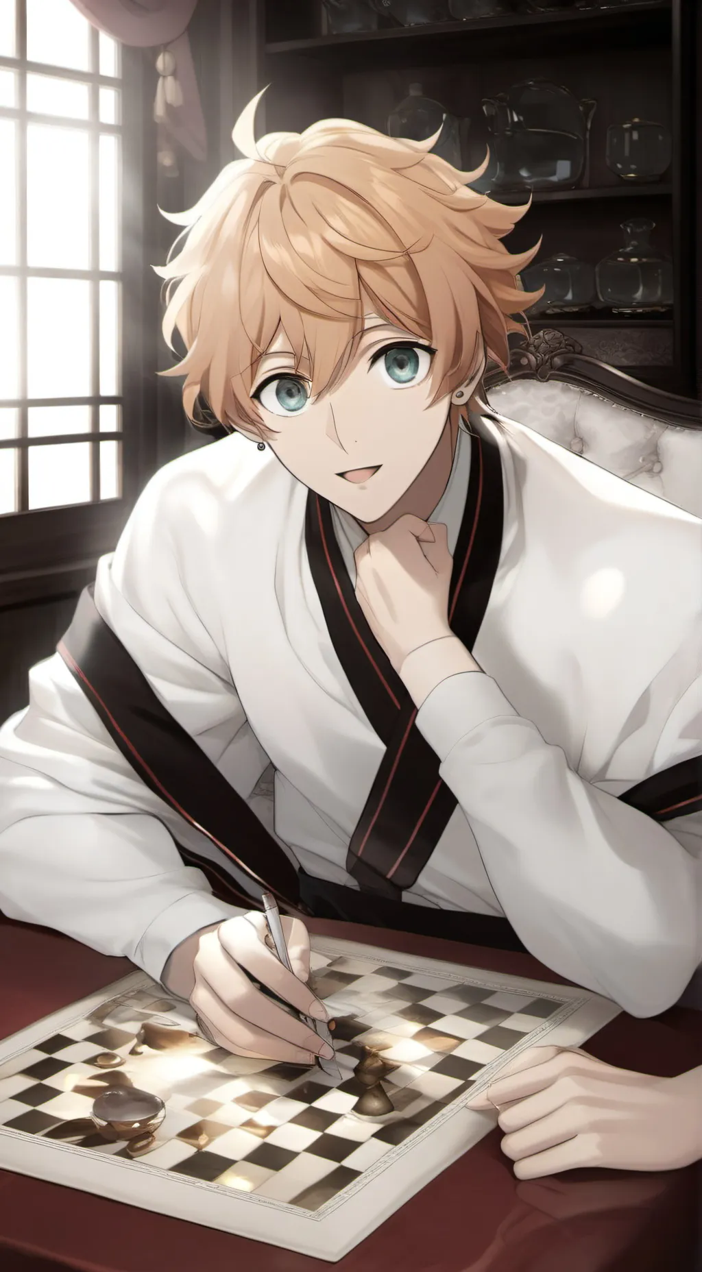 ai character: 💛🧡zenitsu 💛🧡 background