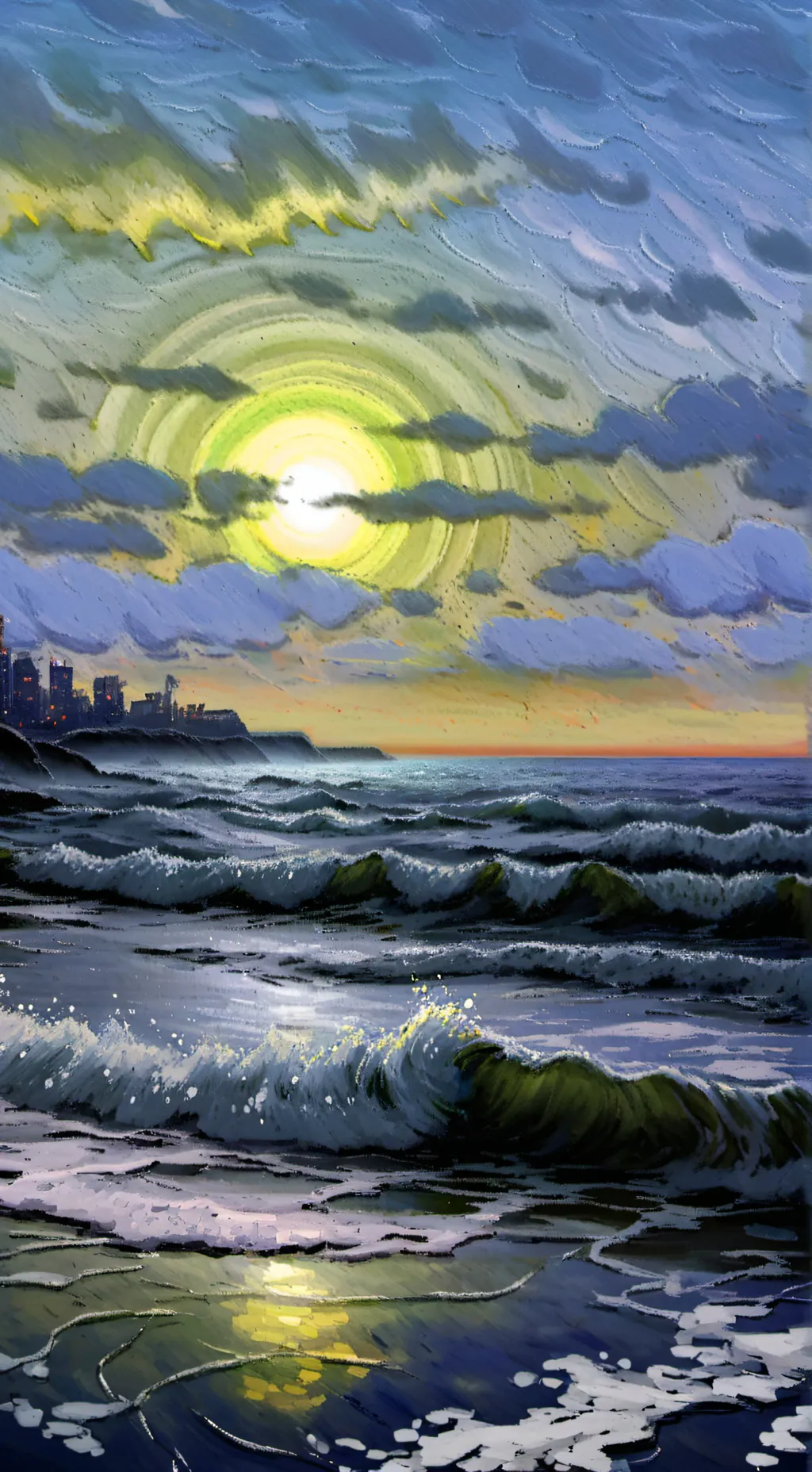 ai character: dw christmas background