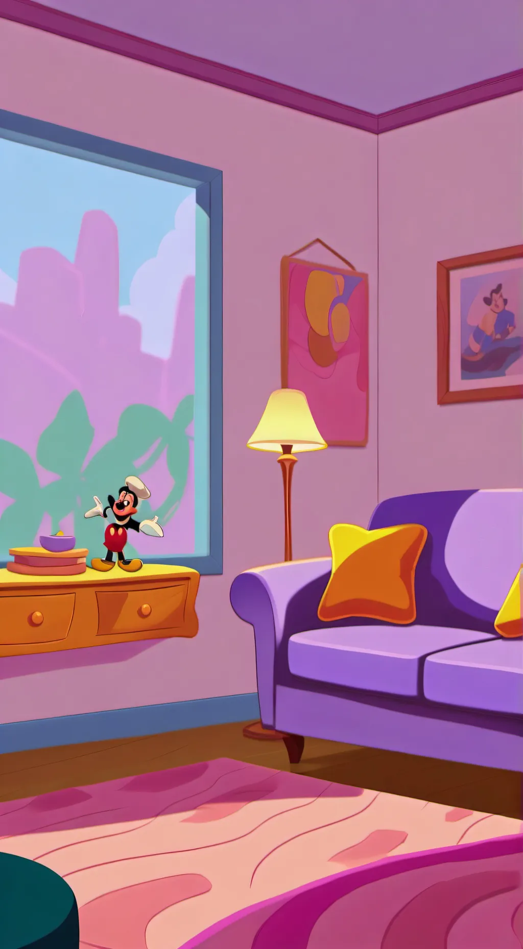 ai character: MHA Scarry background