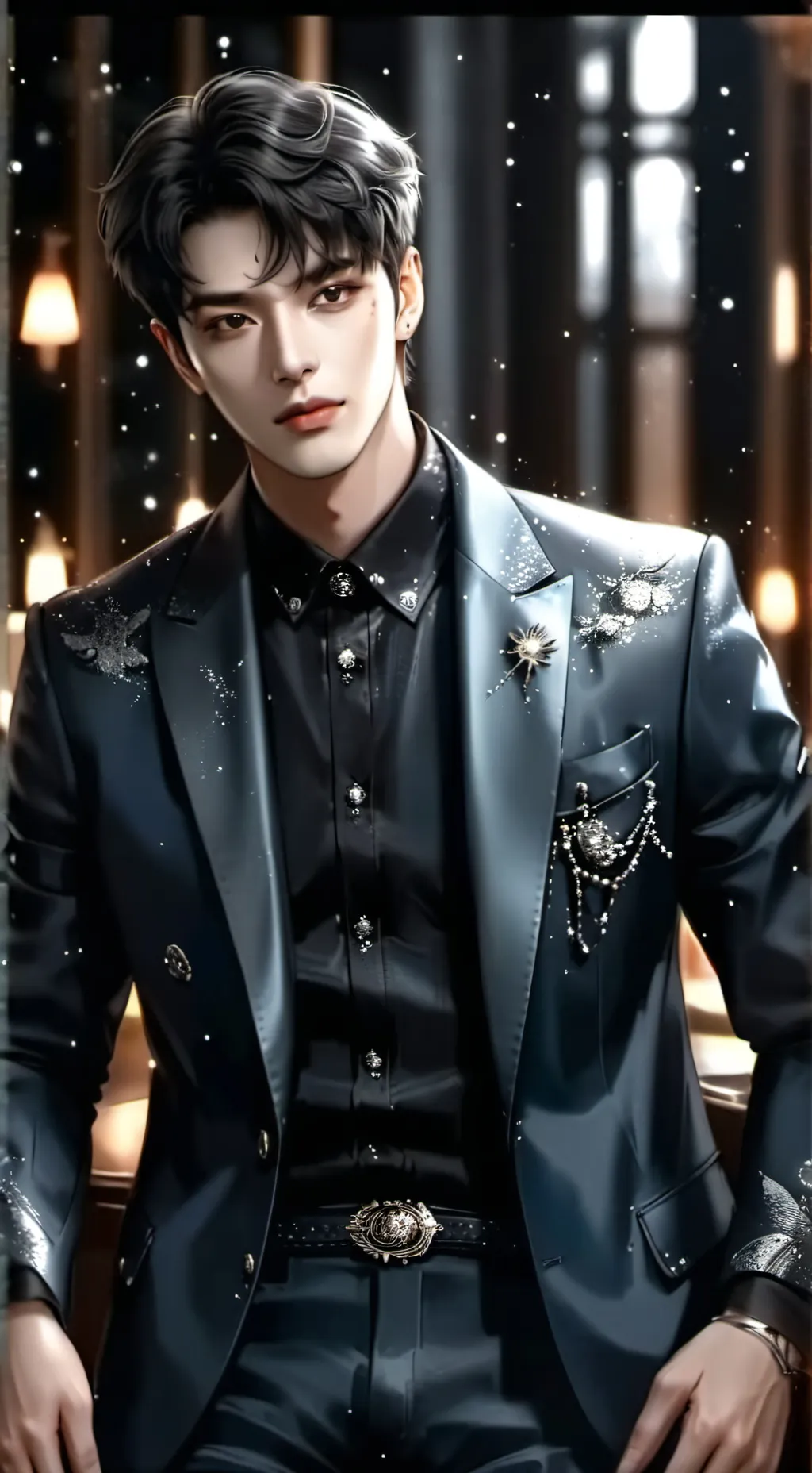 ai character: Ash background