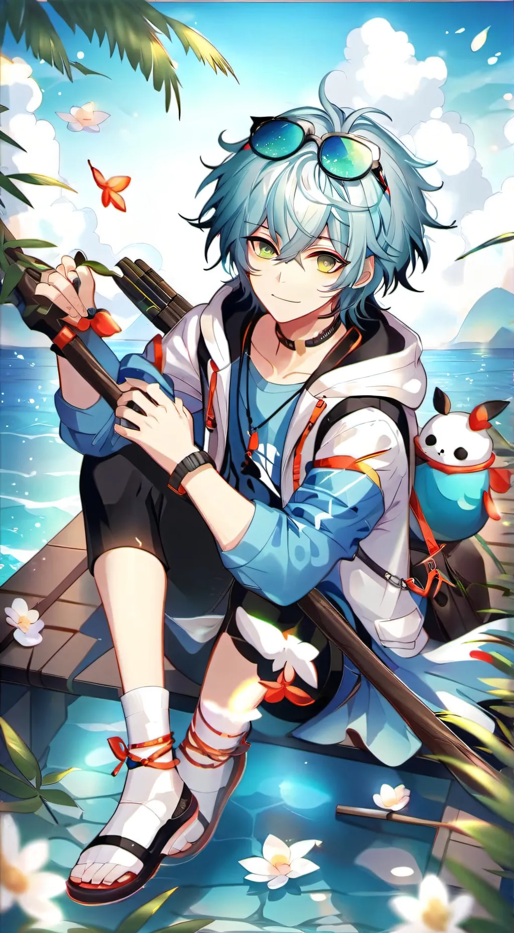 ai character: Hisashi background