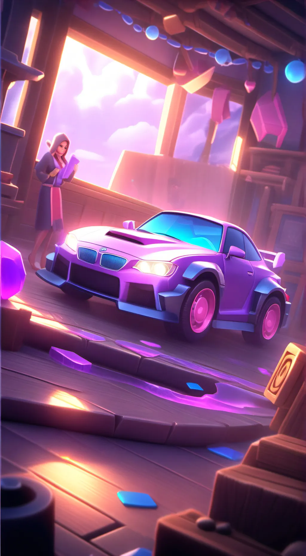 ai character: dandy's world 🌈 background