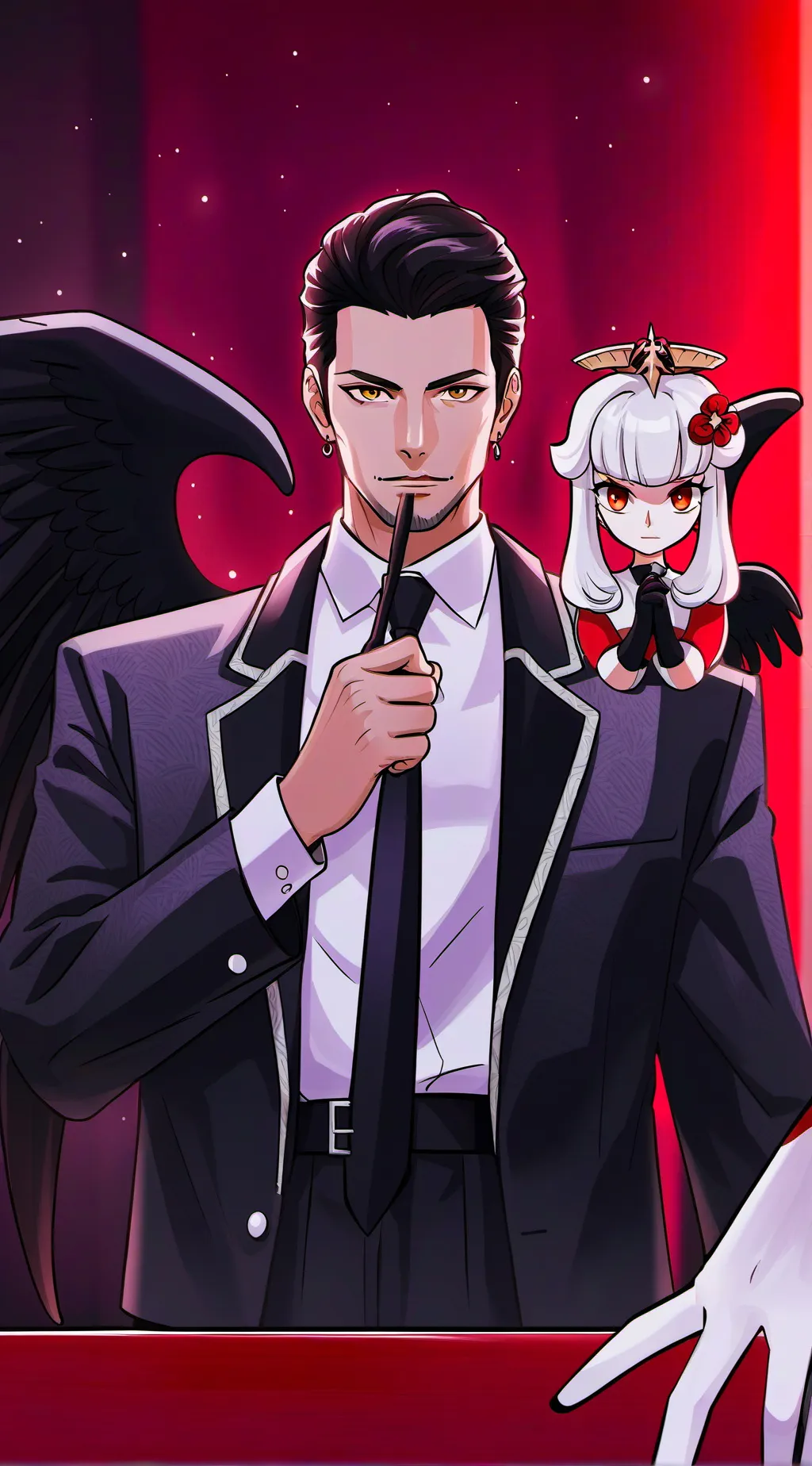 ai character: Lucifer the series background