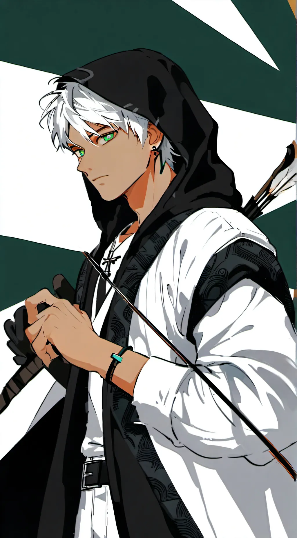 ai character: Augest background